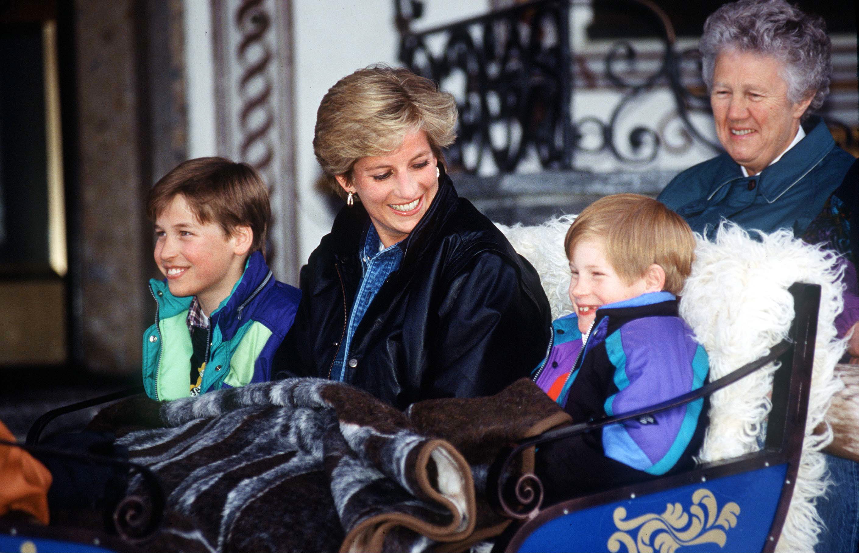 Princess Diana's butler recalls being close with her sons William and Harry when they were growing up. Photo / Getty Images