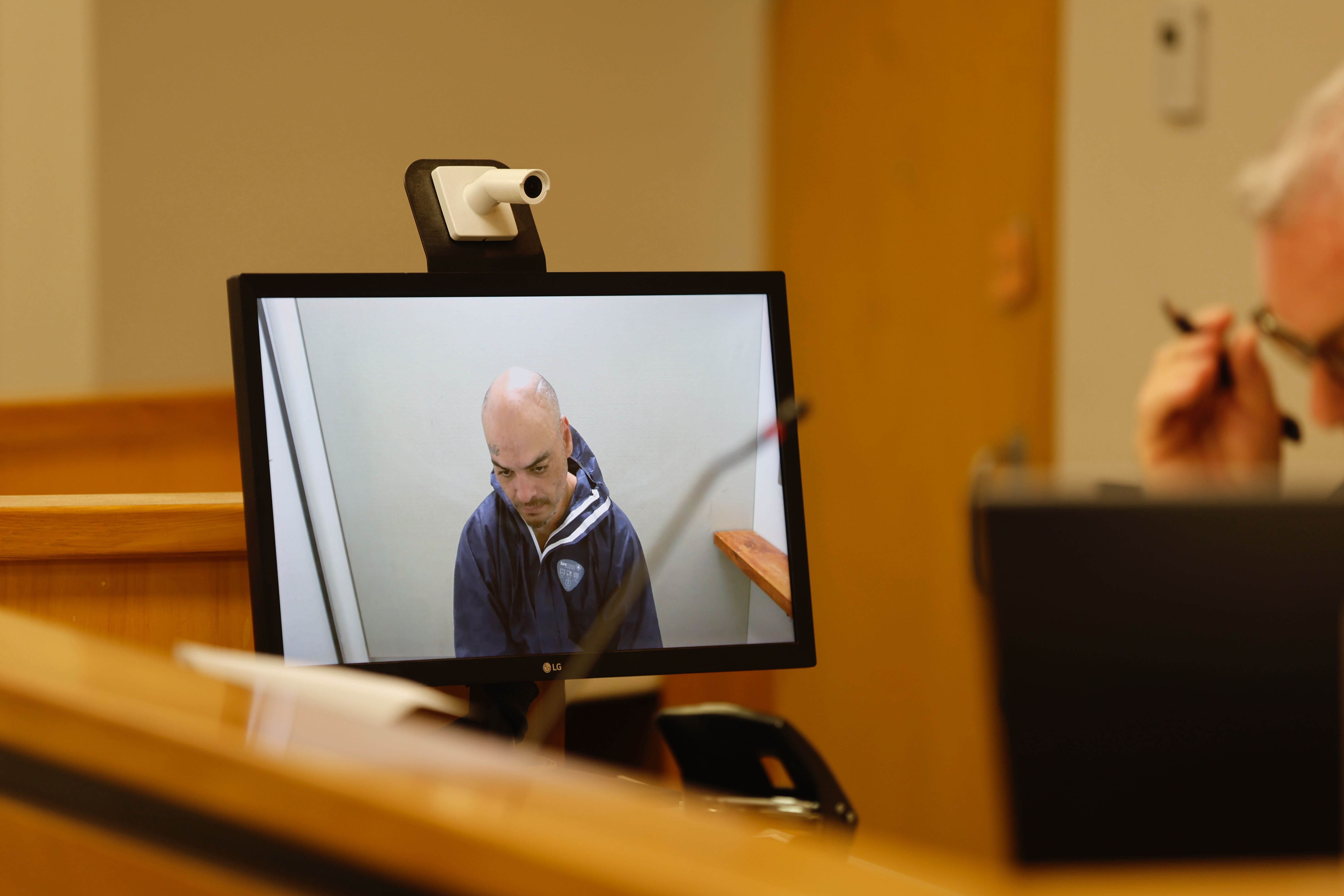 Kael Leona appeared at Auckland District Court today. Photo / Michael Craig