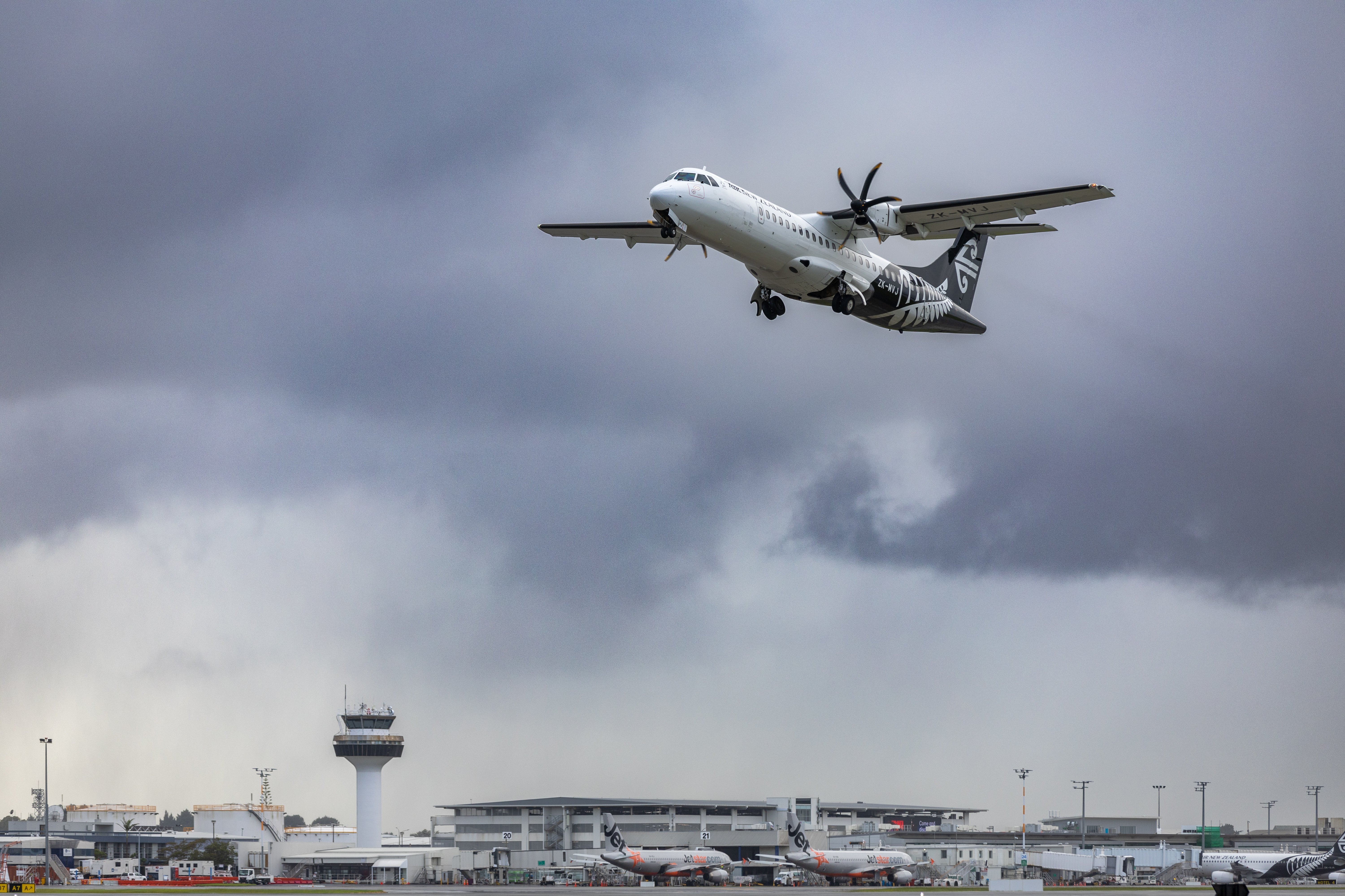 Auckland Airport is the biggest in the country and a hub for Air New Zealand. Photo / Michael Craig