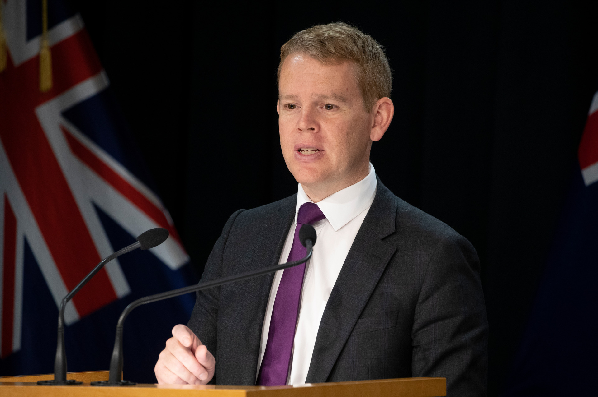 Incoming Covid-19 Response Minister Chris Hipkins says he is