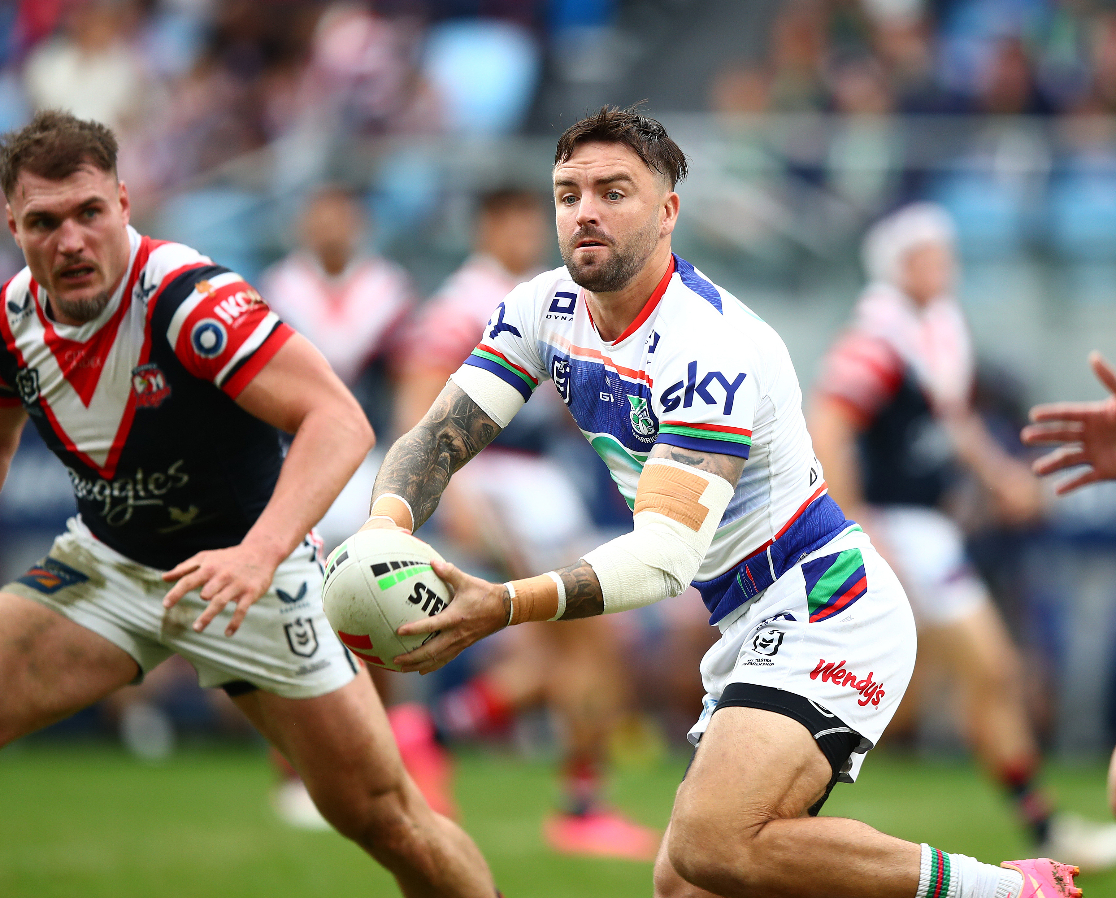 Wayde Egan will be a Warrior until at least the end of the 2027 season. Photo / Photosport
