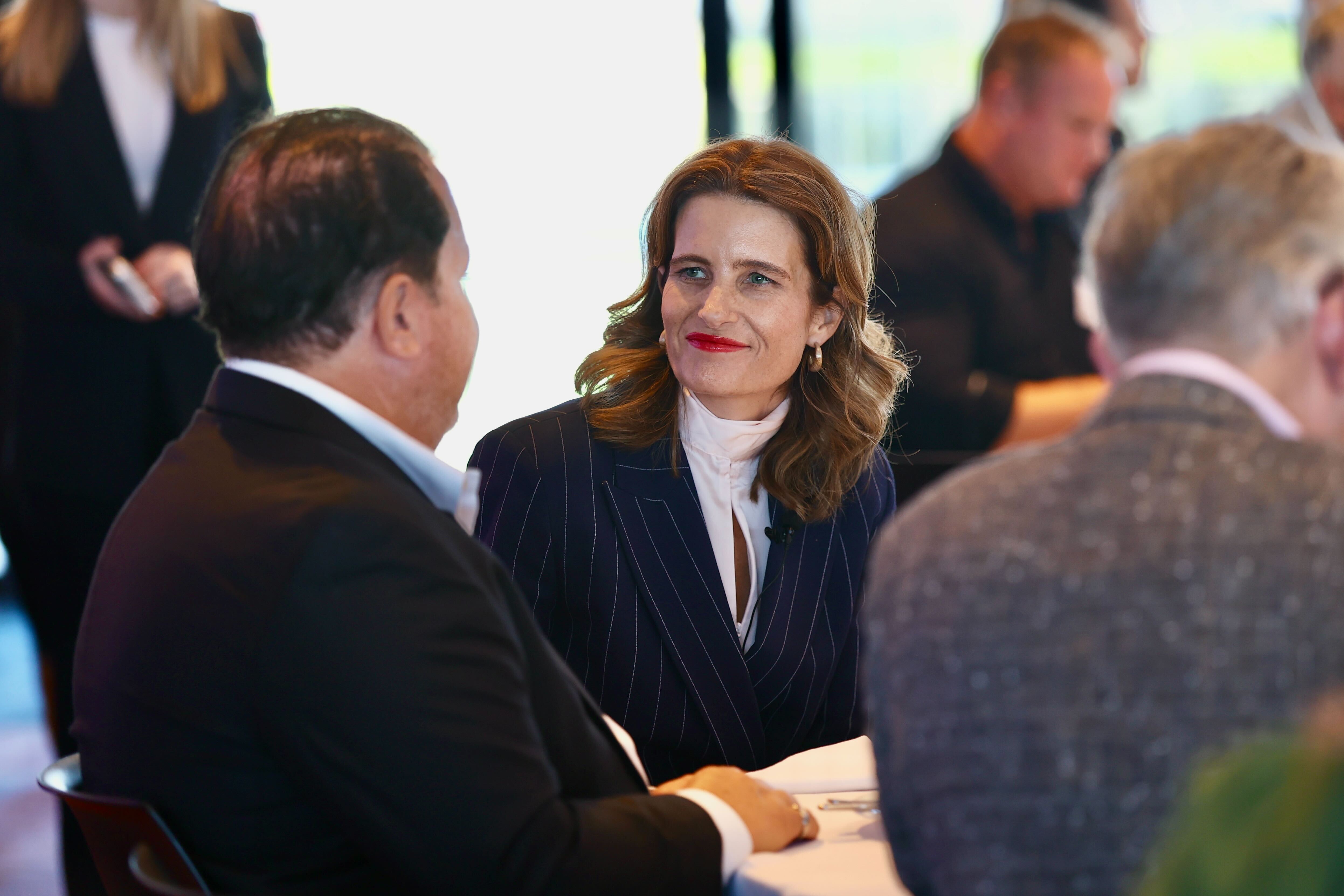Finance Minister Nicola Willis at a North Harbour Business lunch event. Photo / Dean Purcell