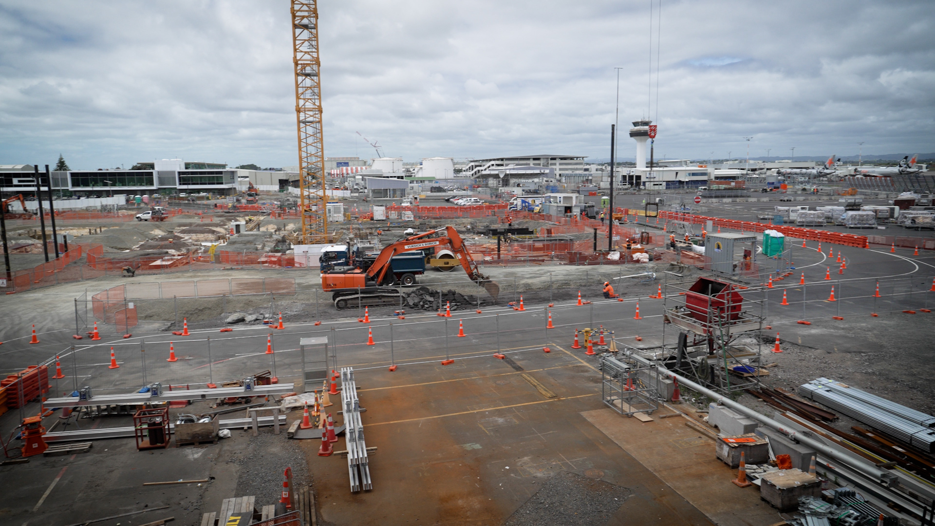 Auckland Airport's current project includes spending about $2 billion on a new domestic jet terminal.