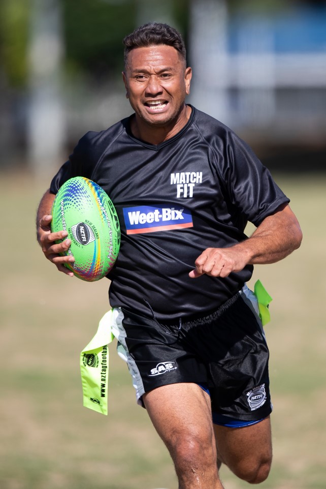 Starring in Three's Match Fit changes Pita's life. Photo / Supplied