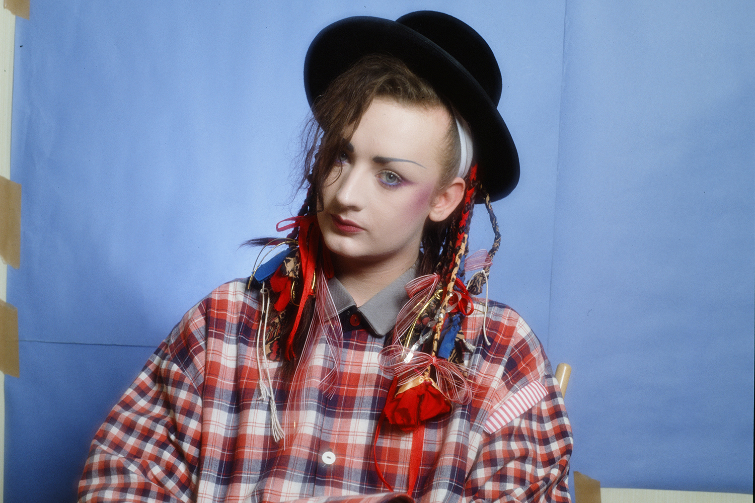 Boy George was lead singer in English pop band Culture Club in 1983. Photo / Getty Images