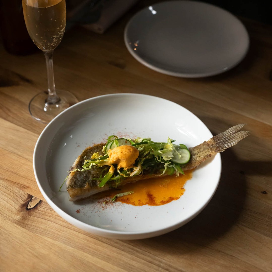 New Zealand sole with crayfish oil butter from Culprit. Photo / @Culprit.nz