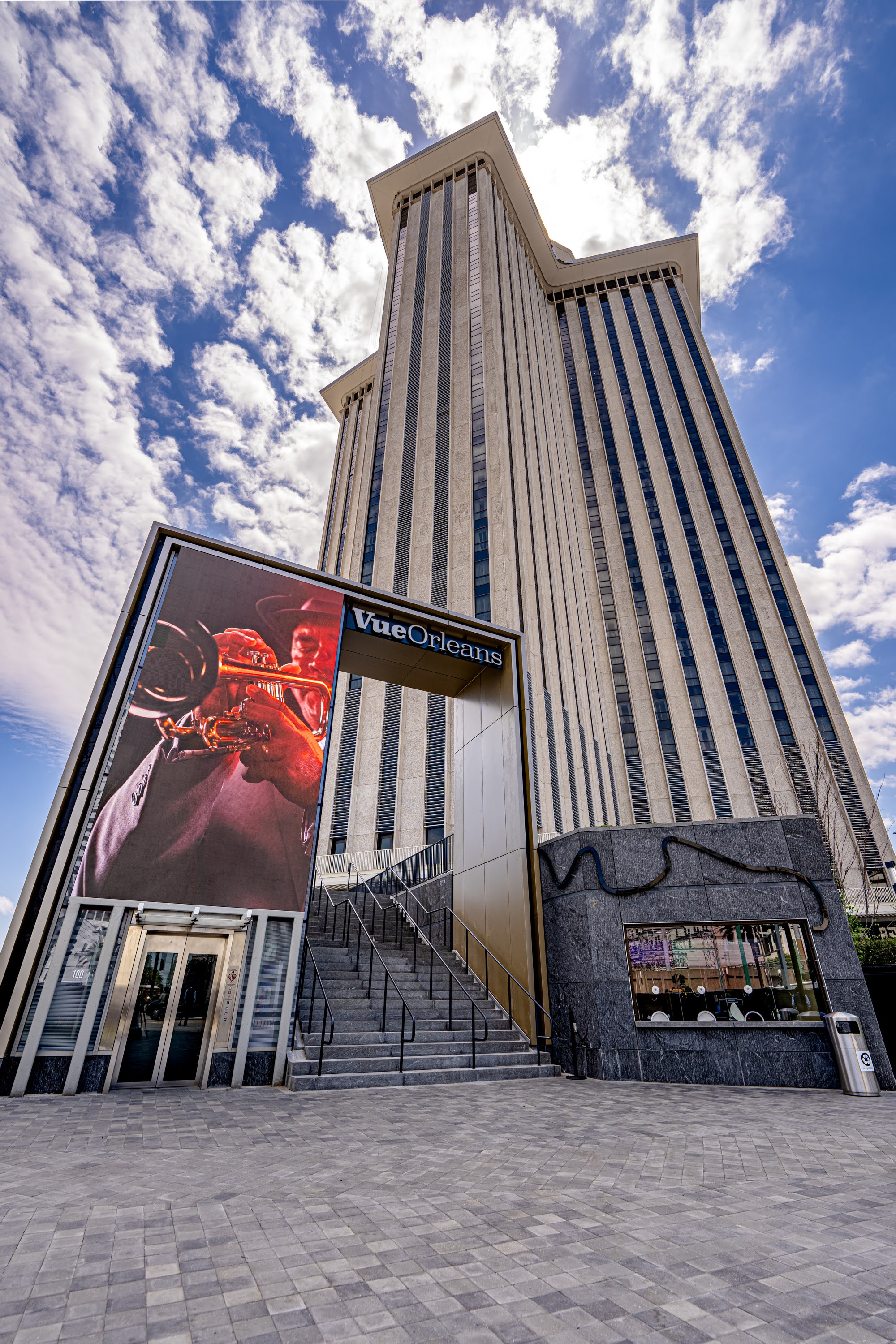 Vue Orleans, a cultural centre that opened in March 2022. Photo / Saroj Sirkeck 