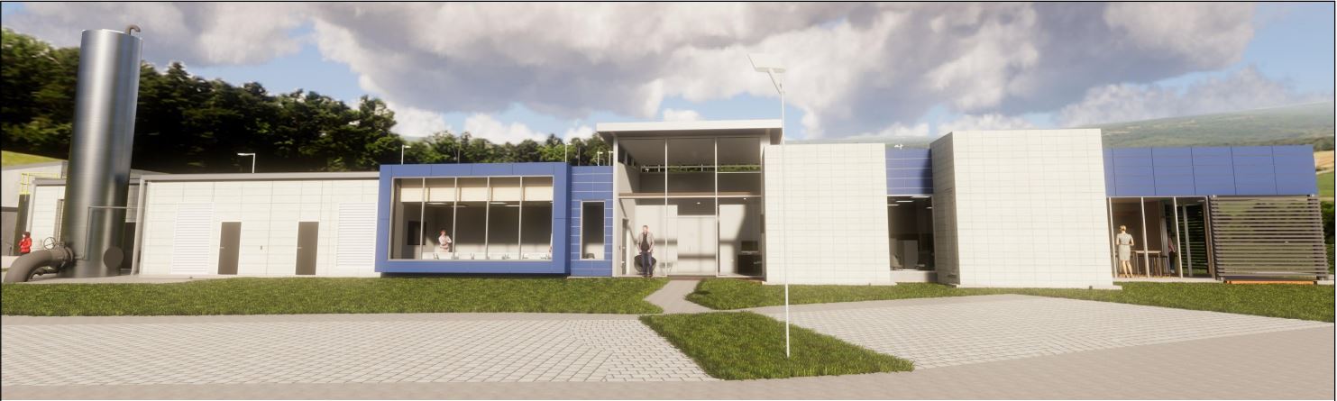 The new water treatment plant to be built at Whau Valley is an example of whole-of-project costing. Image / Supplied