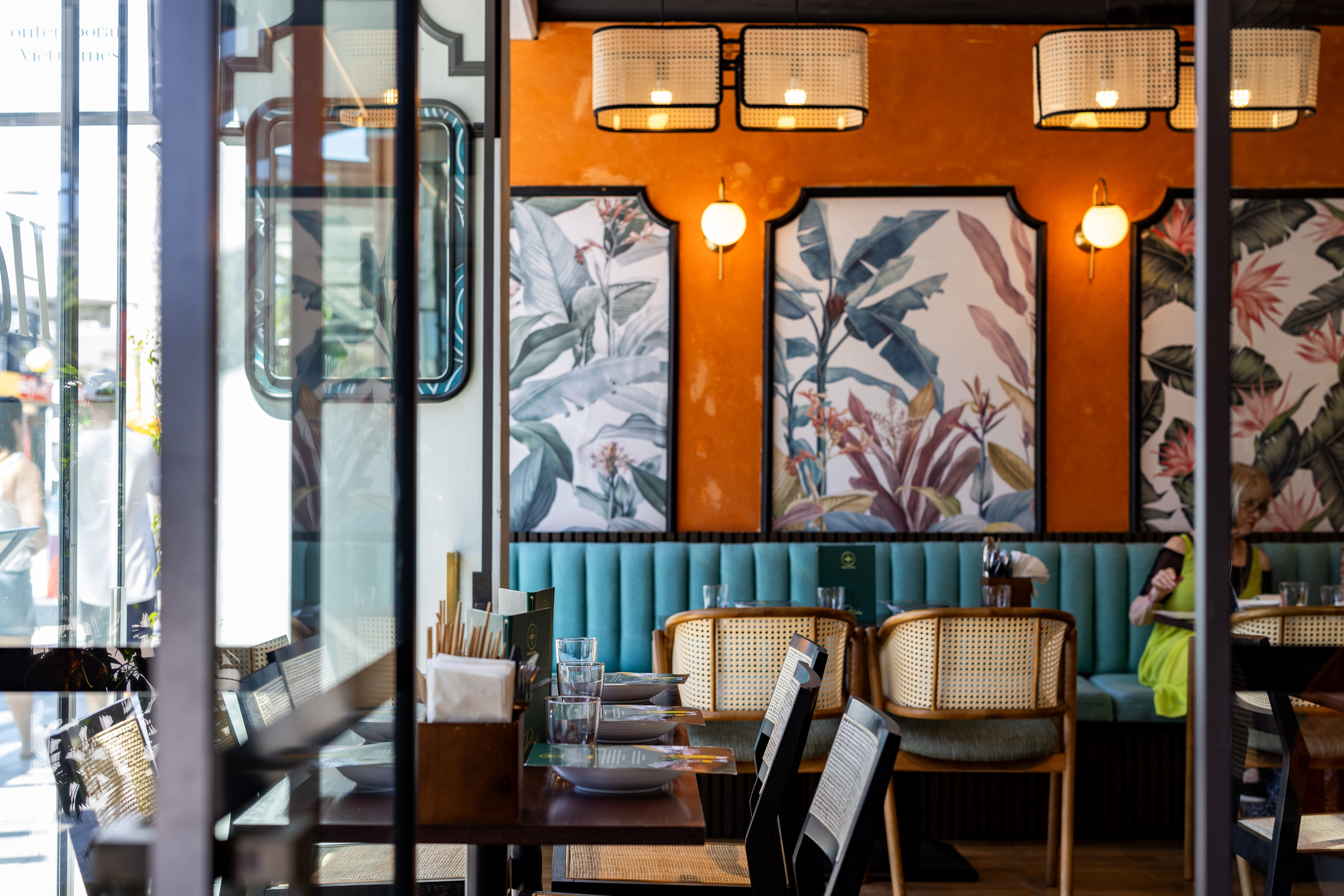 The dining room at Hanoi Haven in Takapuna. Photo / Babiche Martens