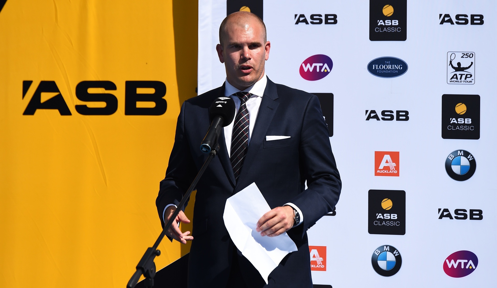 ASB Classic tournament director Karl Budge. Photo / Photosport