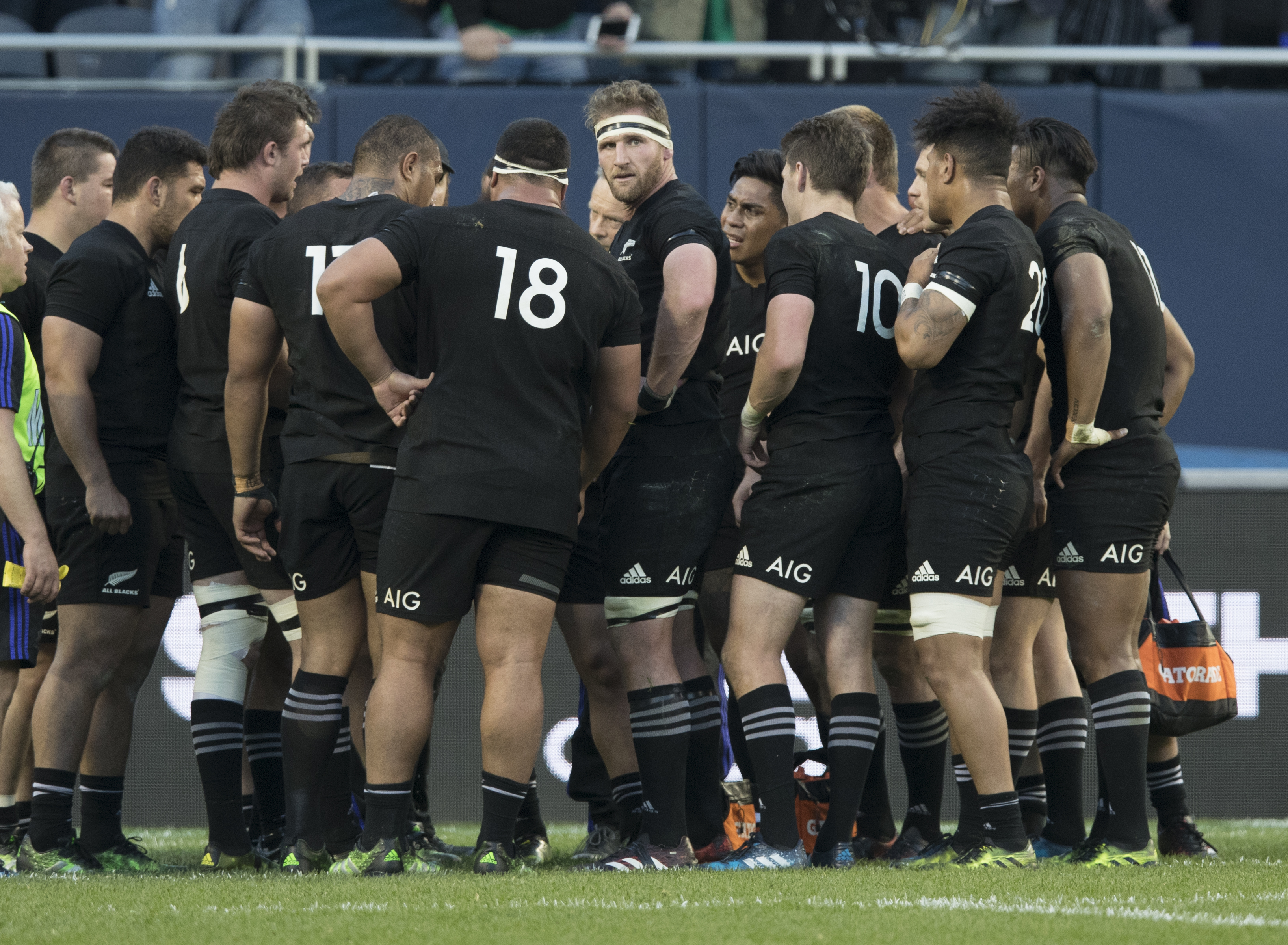 Kieran Read and the All Blacks were found wanting against Ireland in Chicago. Photo / Brett Phibbs