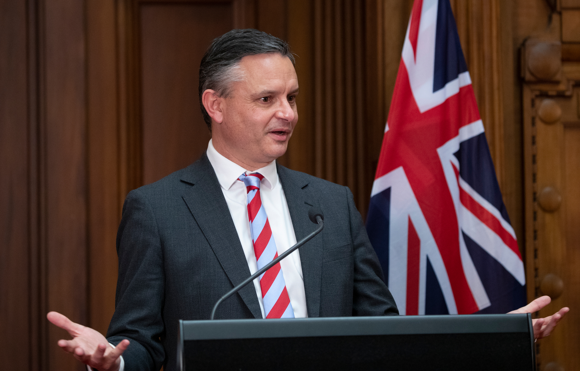 Climate Change Minister James Shaw. Photo / Mark Mitchell