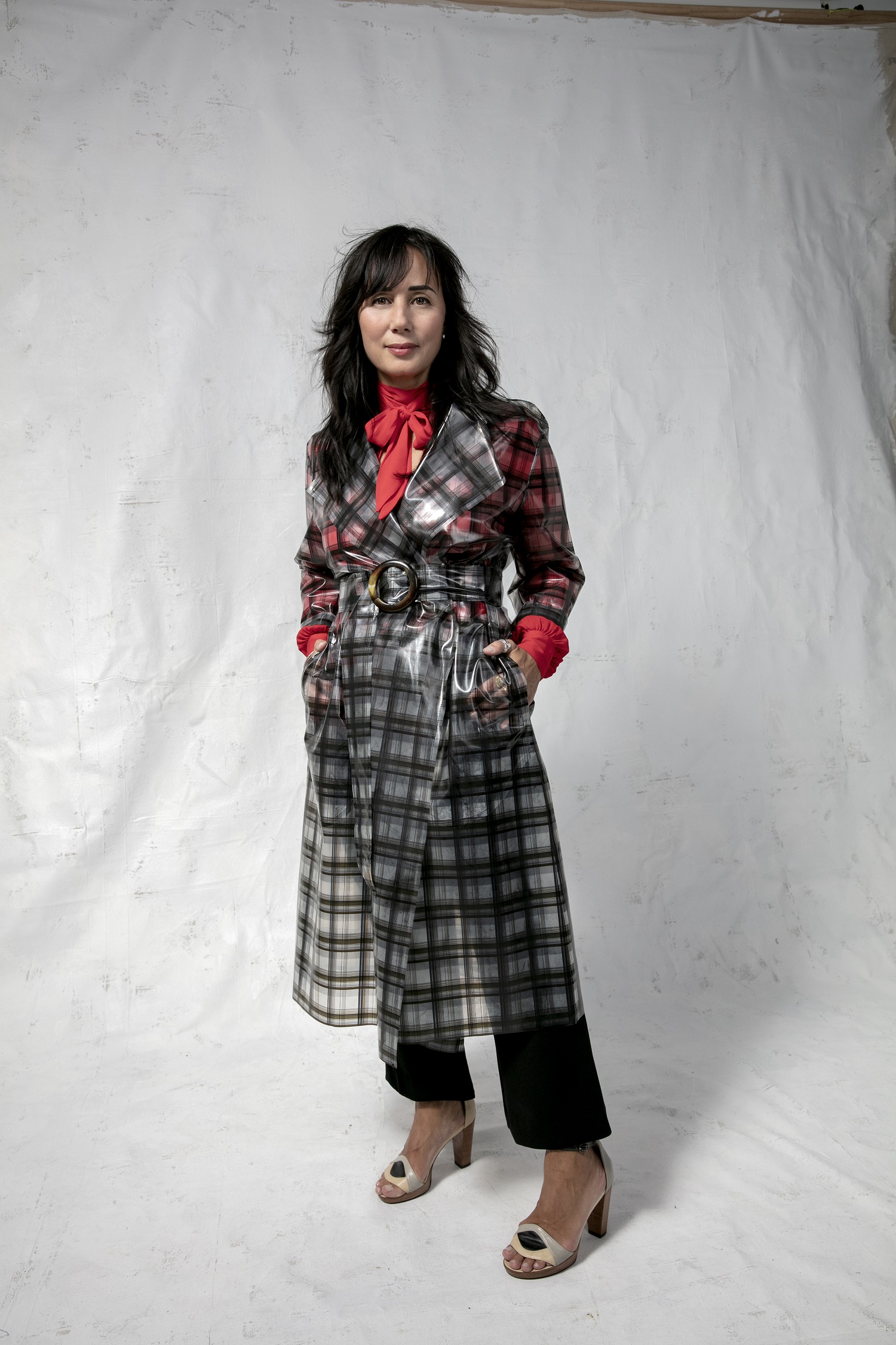 Sarah Voon wears outfit from Electric Dream autumn/winter 2018. Photo / Babiche Martens