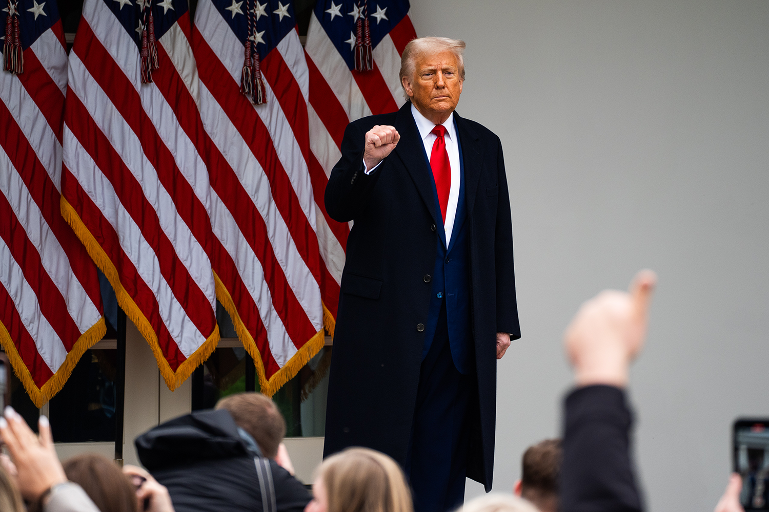 President Donald Trump's speech announcing a huge increase in tariffs was riddled with falsehoods and misleading statements. Photo / Demetrius Freeman, The Washington Post