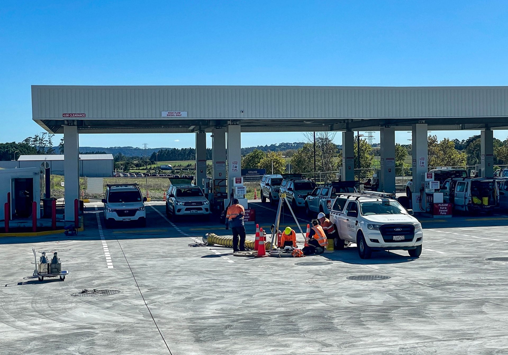 Costco's 2021 annual report says its 636 service stations account for 9 per cent of its US$163 billion revenue worldwide (as of December 2021, Costco had 828 stores or
