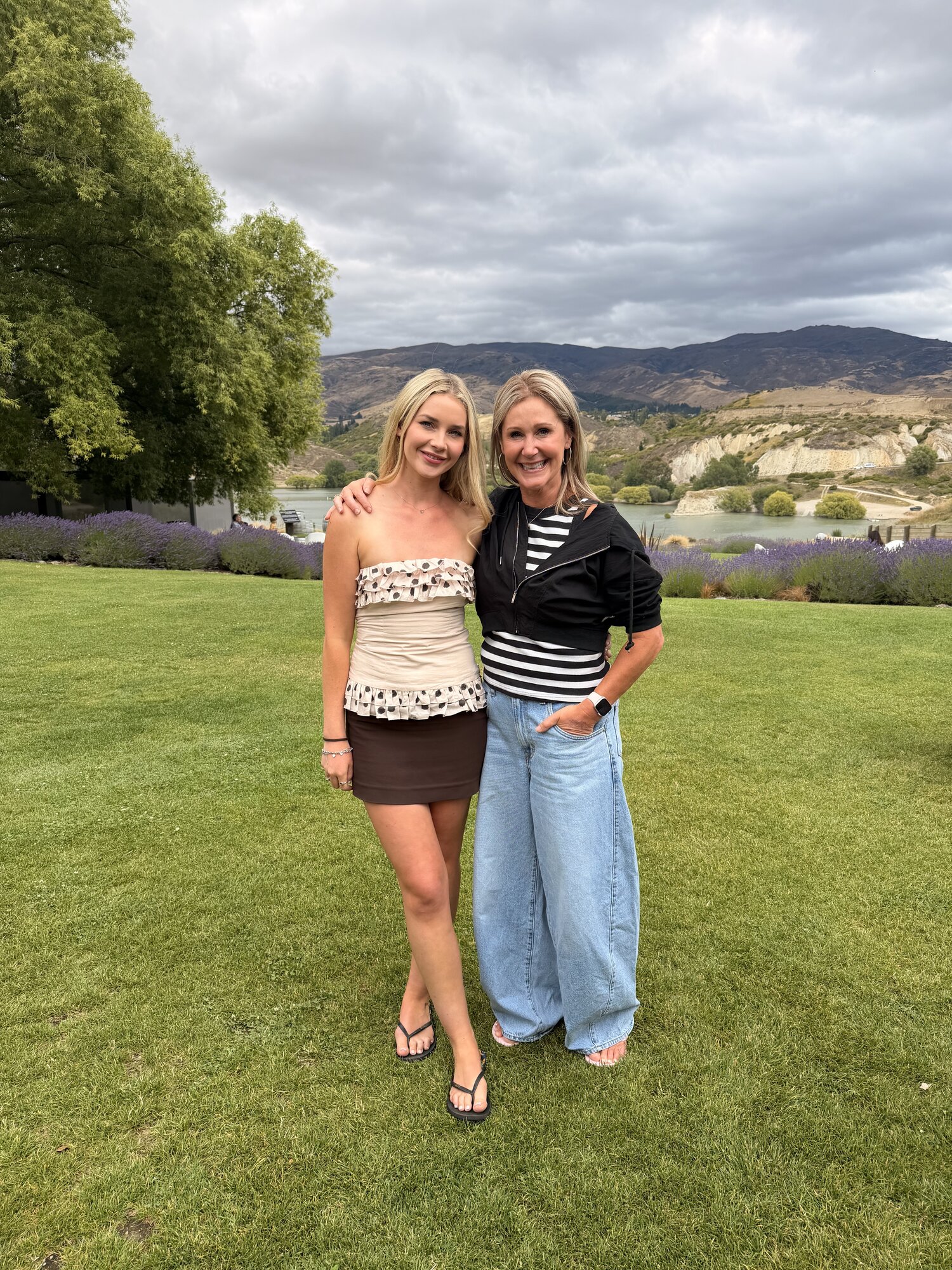 Lillie Rohan and her mother. Photo / Supplied