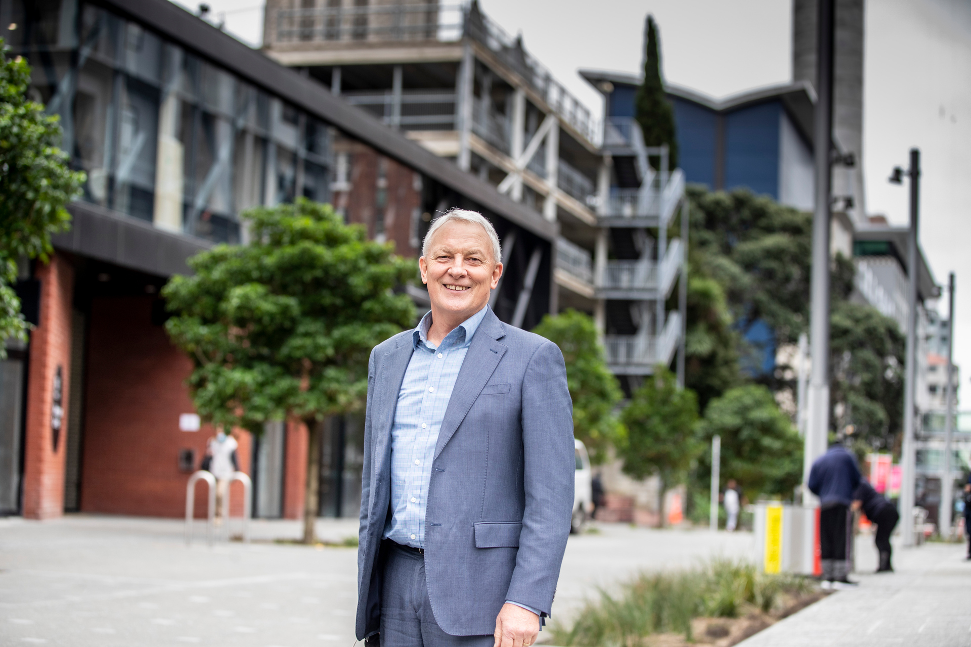 Outgoing Mayor Phil Goff is a workaholic who put in 60 to 65 hours a week. Photo / Michael Craig