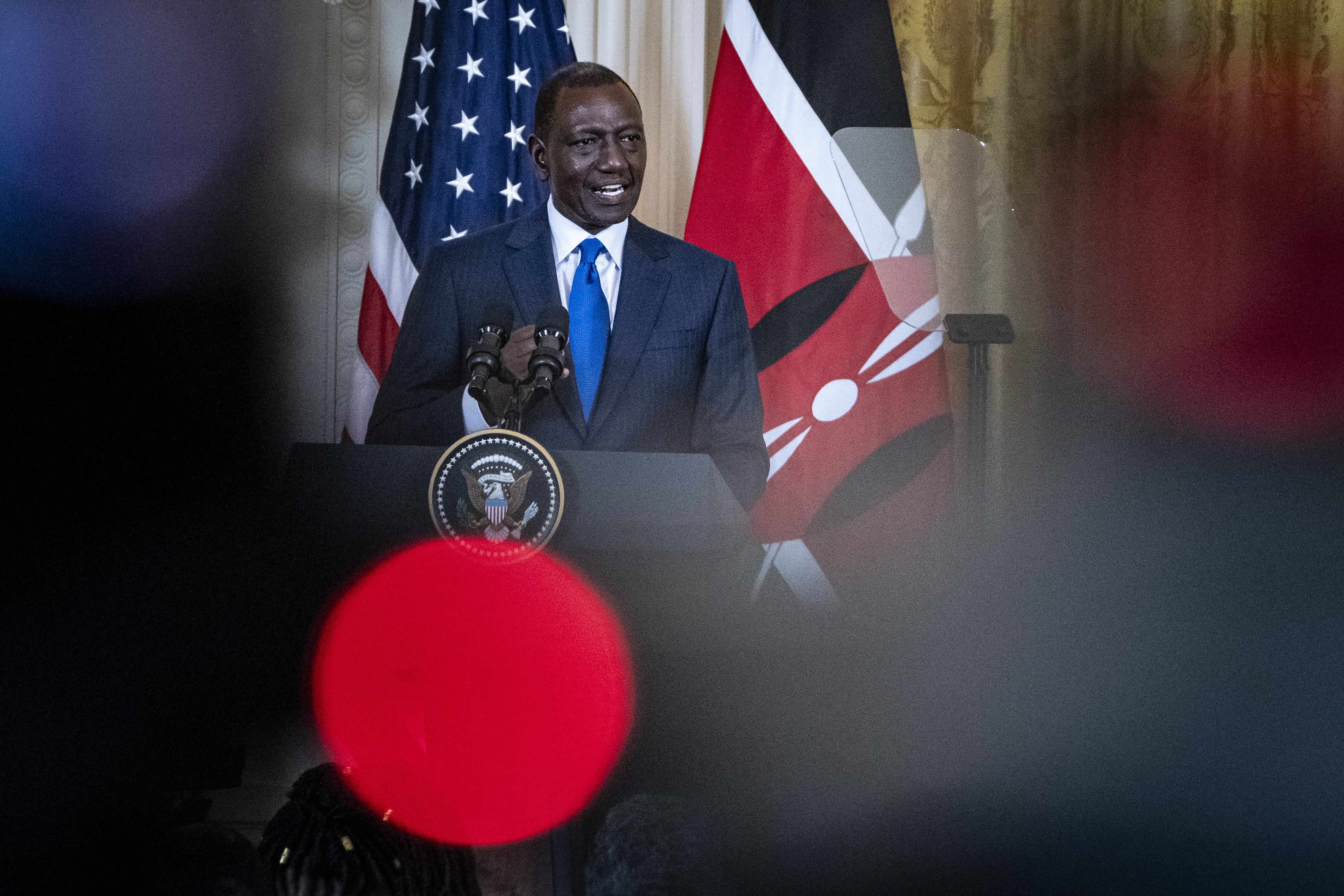 Kenyan President William Ruto, who wants to reform global climate  finance. Photo / Haiyun Jiang / The New York Times