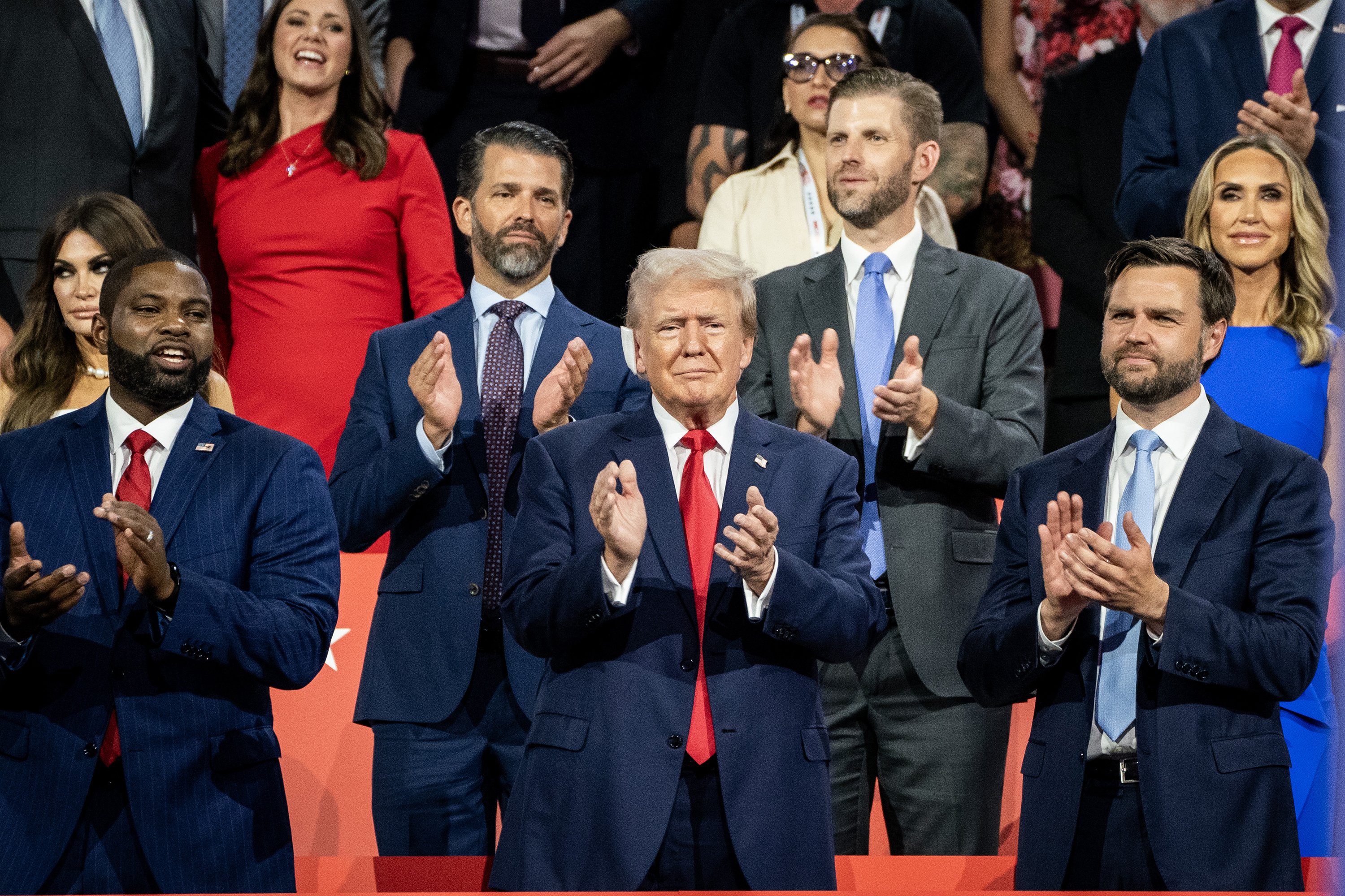J.D. Vance helped pave the way for Donald Trump with Silicon Valley donors during his presidential campaign. Photo / Haiyun Jiang, The New York Times