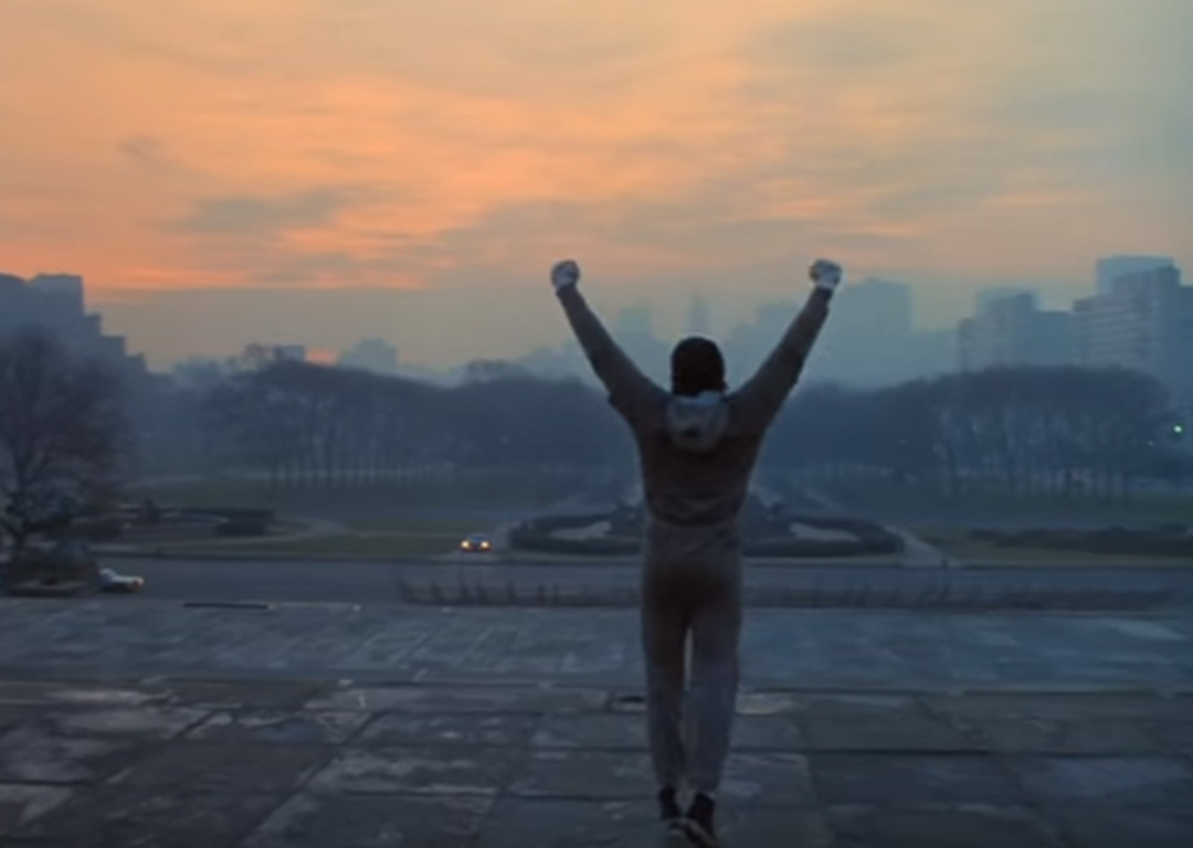 A classic scene from Rocky.