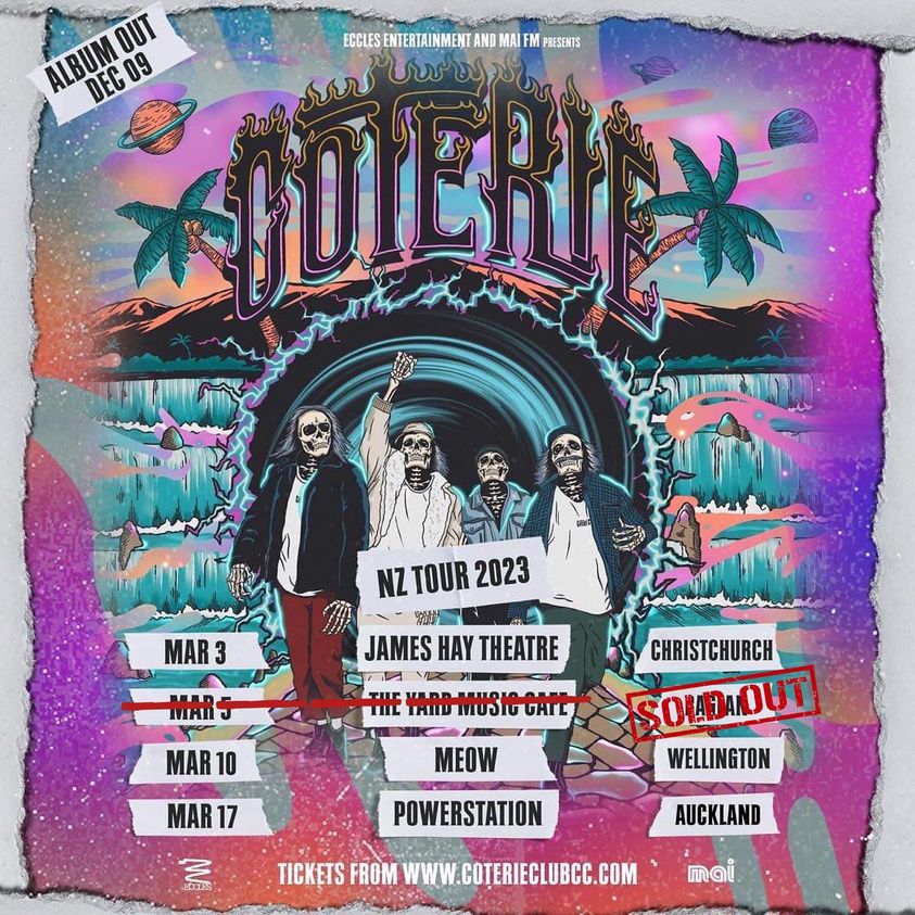 The tour dates. Image / Supplied