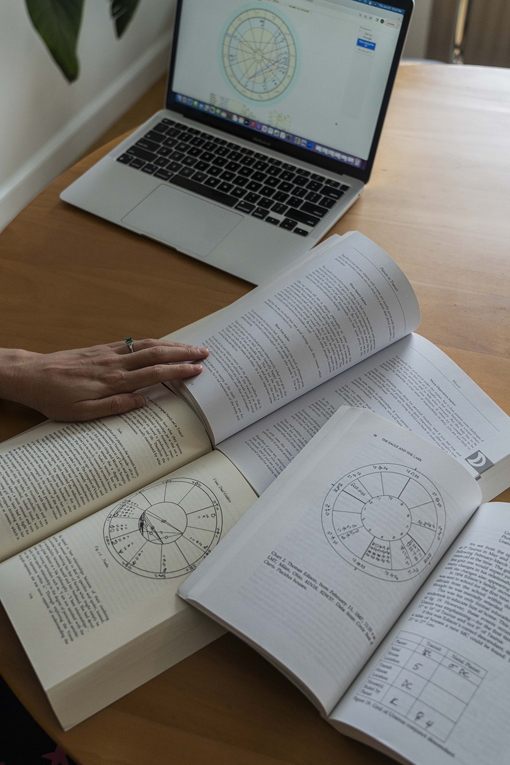 Wedding charts are like birth charts, but for marriage ceremonies. Photo / Hiroko Masuike, The New York Times