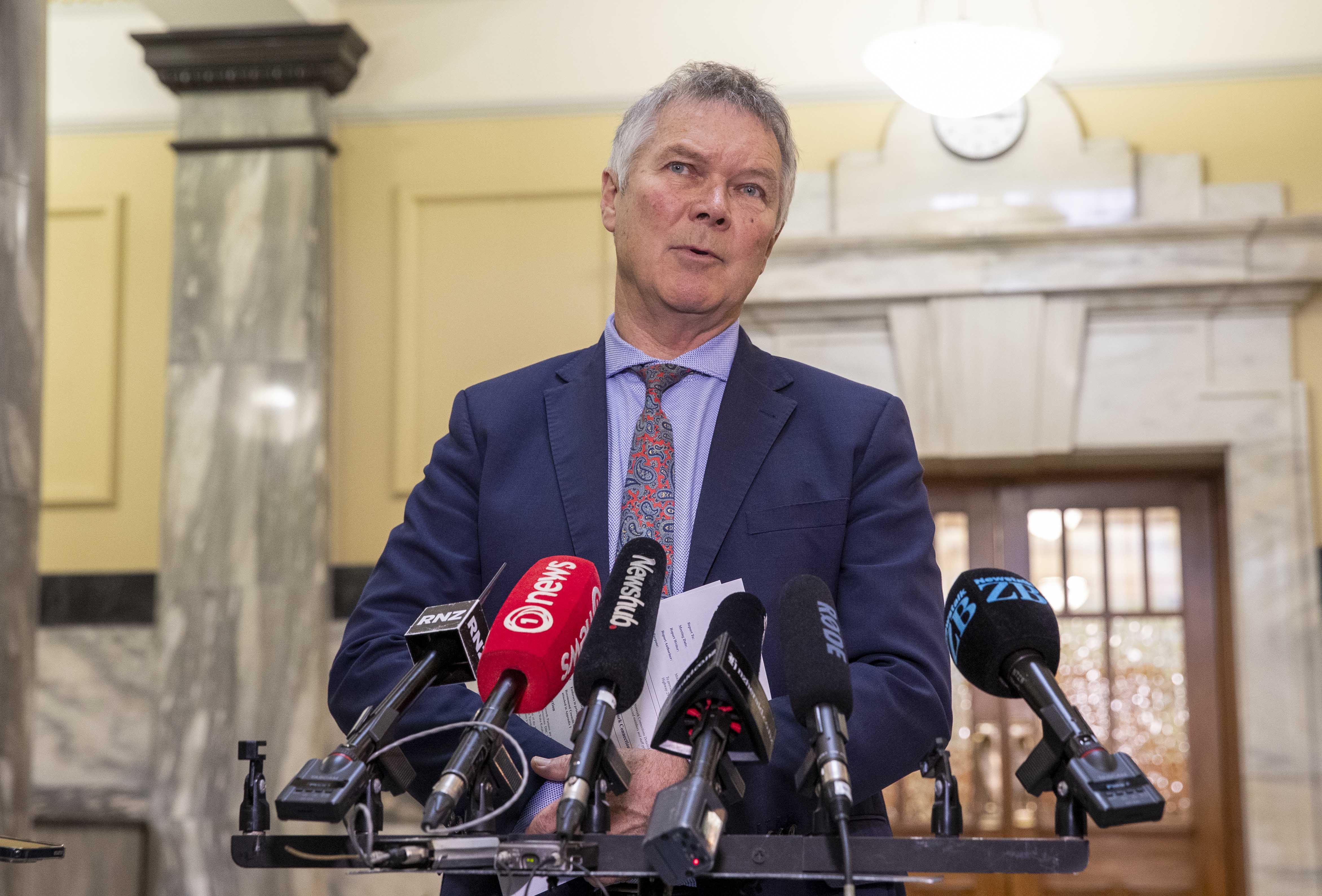 David Parker has off-loaded Revenue but has Rachel Brooking waiting in the wings for Environment and Attorney-General. Photo / Mark Mitchell