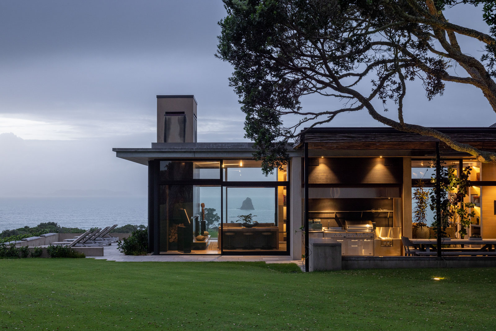 The Cooper Residence at The Landing in the Bay of Islands.