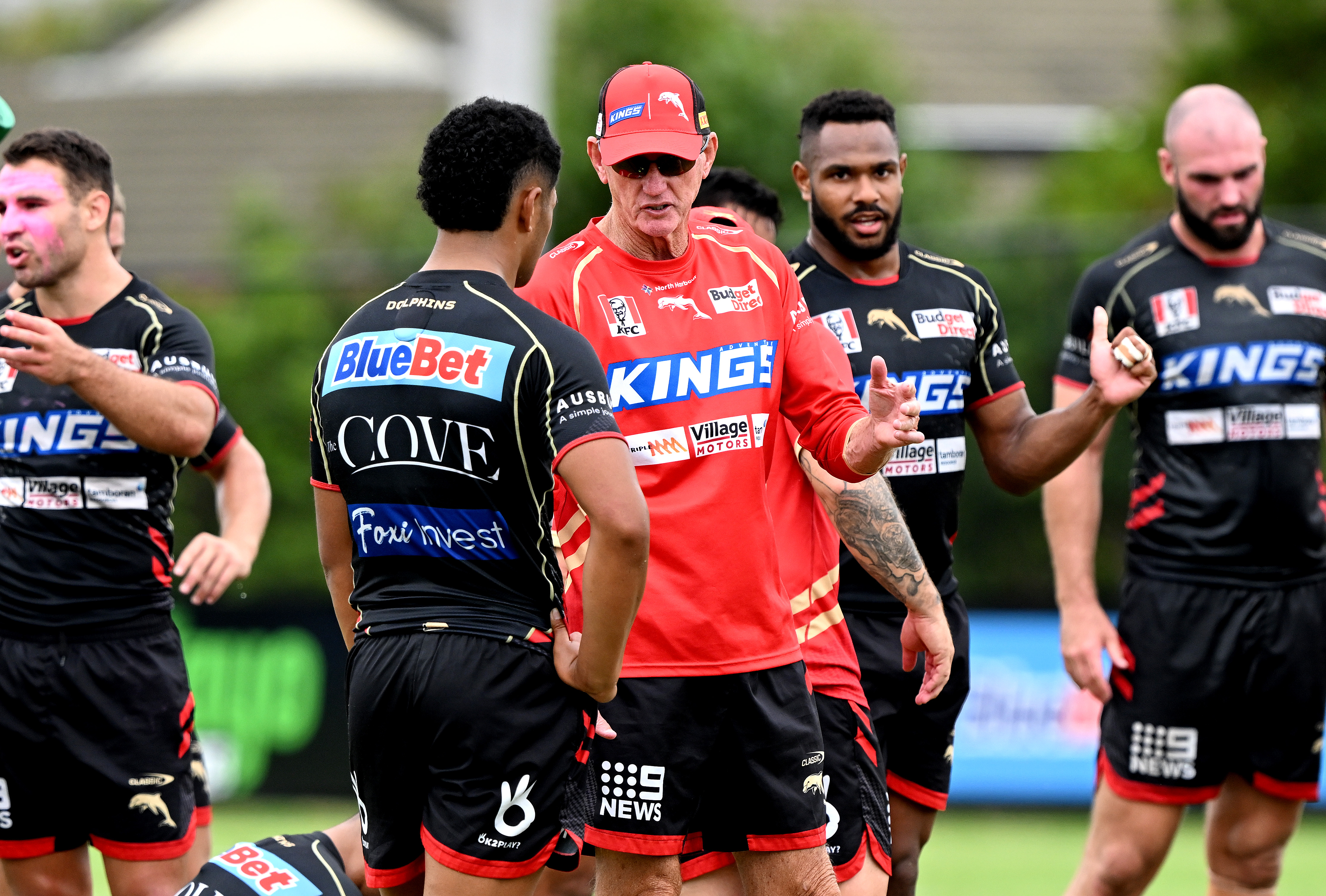 Coach Wayne Bennett is guiding the Dolphins through the first season. Photo / Getty Images