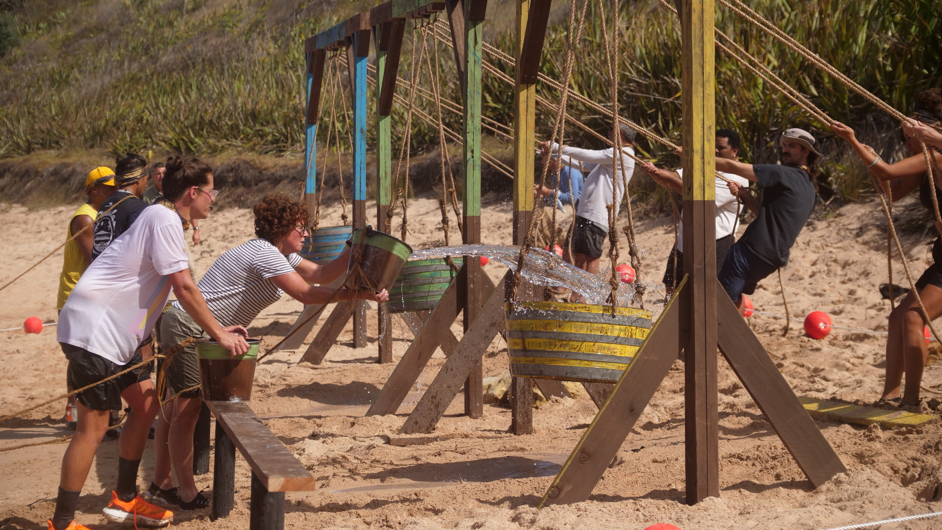 This was by far the worst team challenge in CTI history. Photo / TVNZ