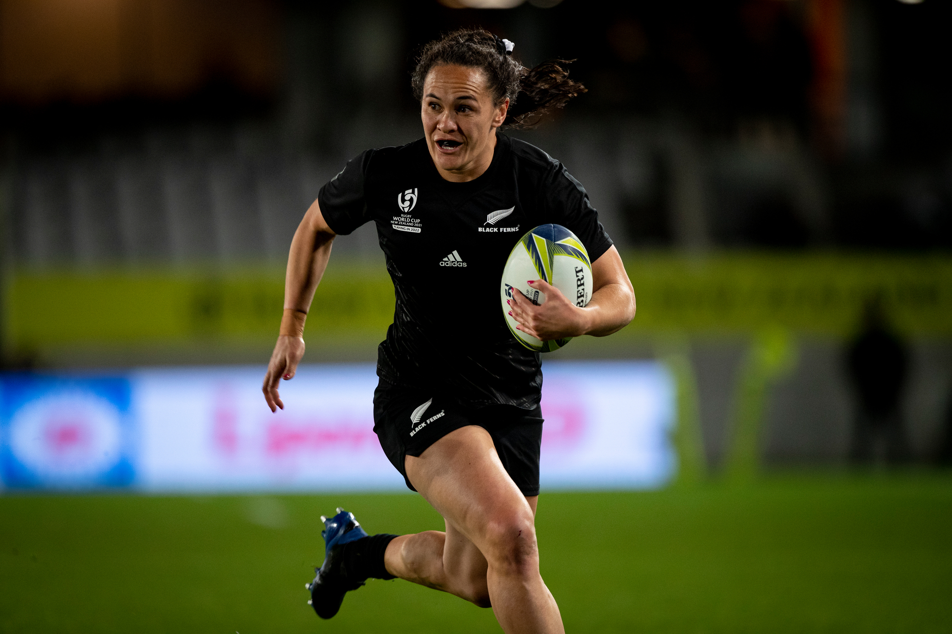 Black Ferns winger Portia Woodman. Photo / Dean Purcell
