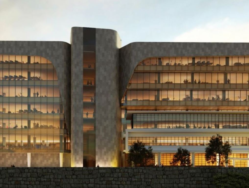 How Asset Plus planned to revamp 35 Graham St, making it a much larger building. 