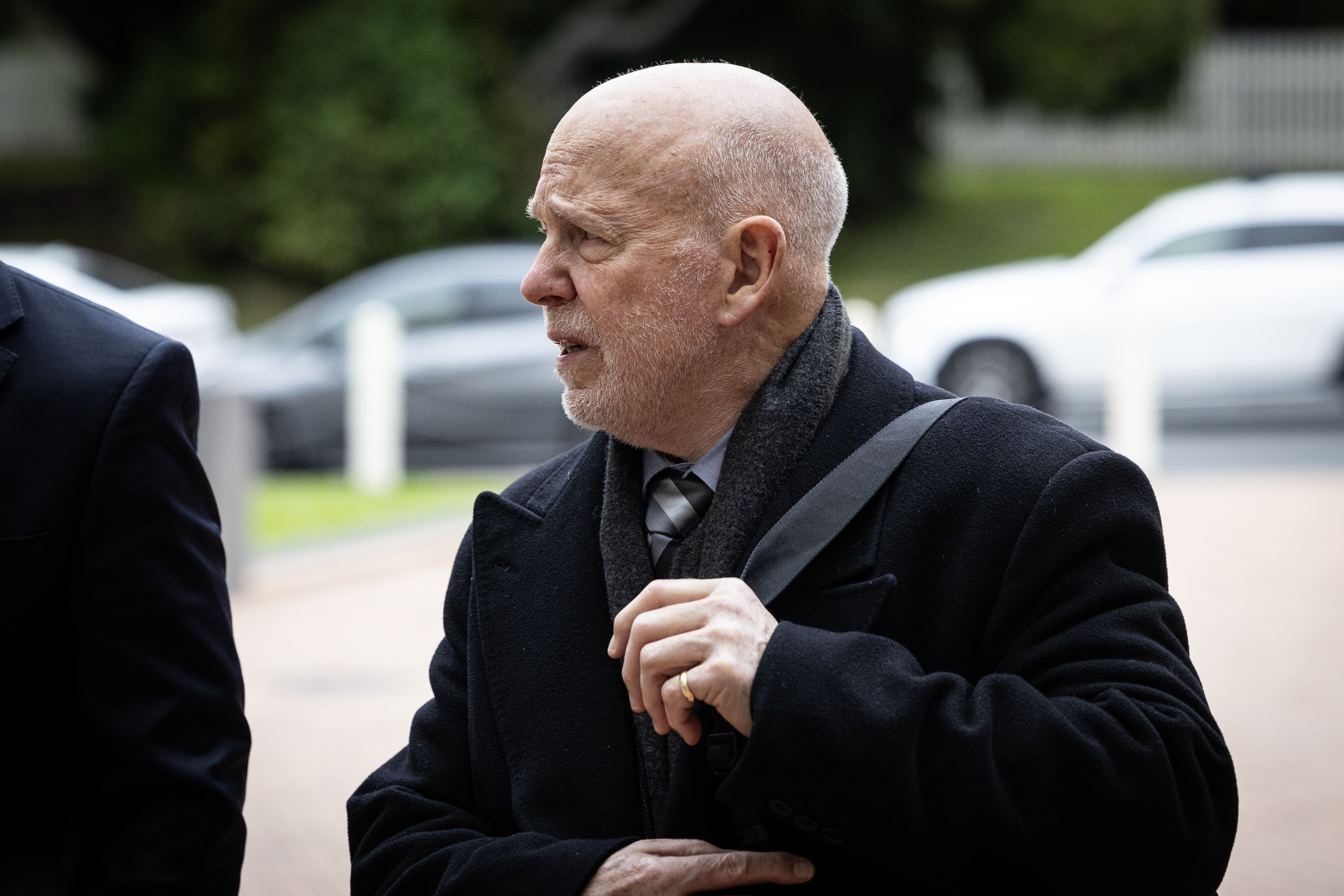 Philip Polkinghorne shows up at the High Court. Photo / Jason Oxenham