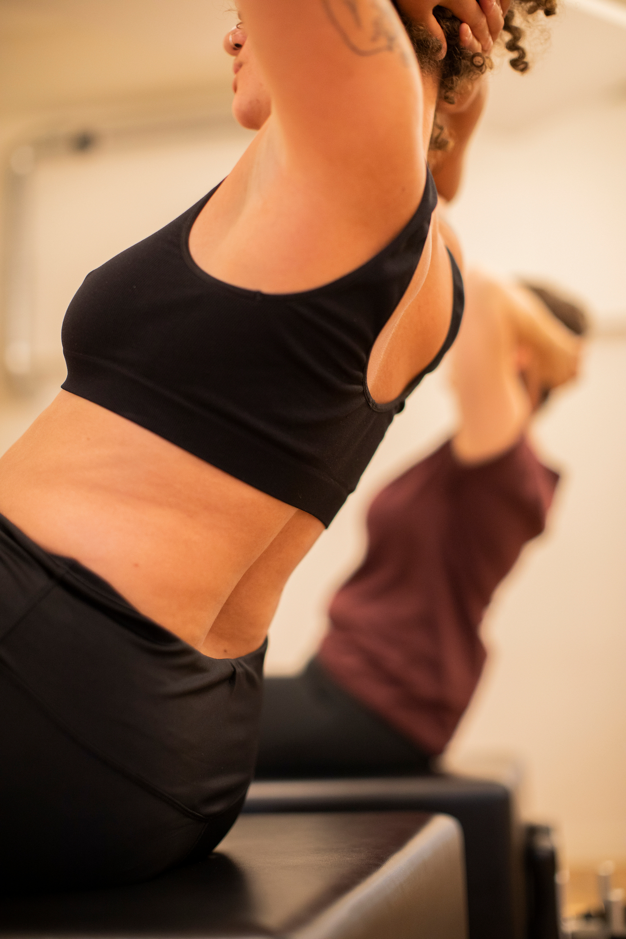 Pilates exercises are repeated in sets that strategically work the muscles without exhausting them. Photo / Melissa Schriek, The New York Times

