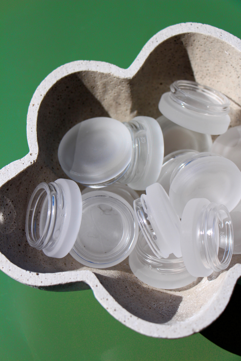 Even cracked or scuffed bottles or glass jars are accepted for recycling via the Re.Aleph initiative. Photo / Supplied 