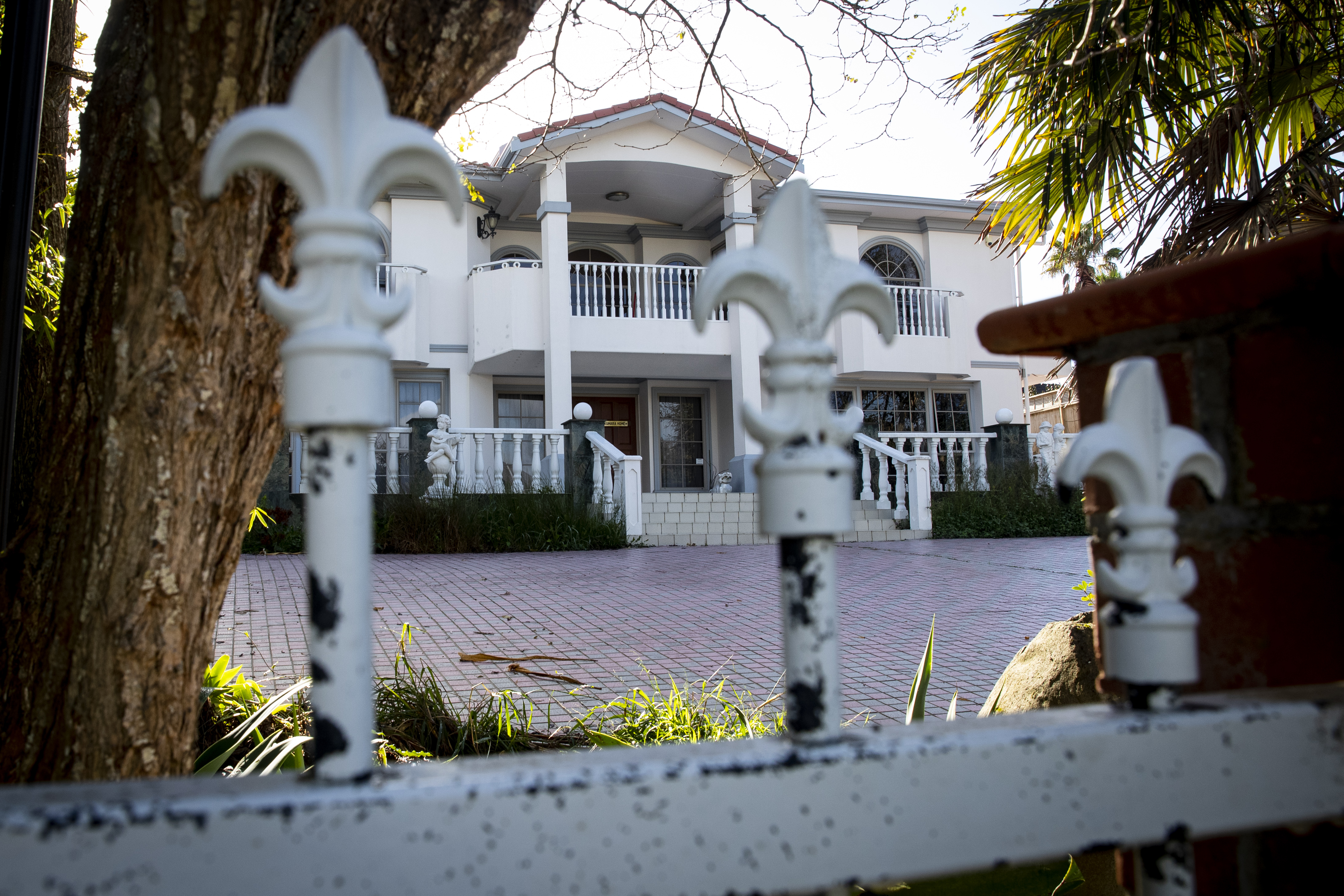 A tenant says between 20 to 30 tenants, mostly short term, occupy the house at any one time. Photo / Jason Oxenham
