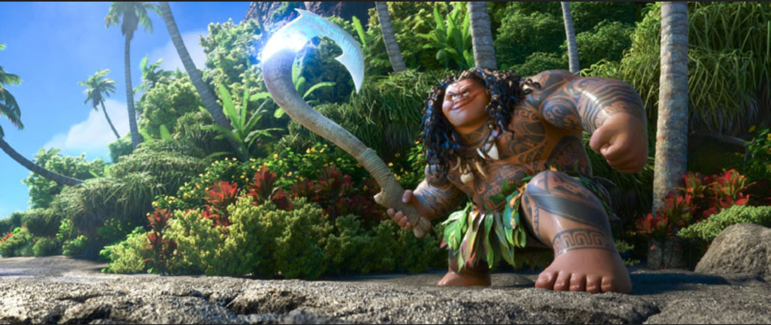 Maui, played by Dwayne