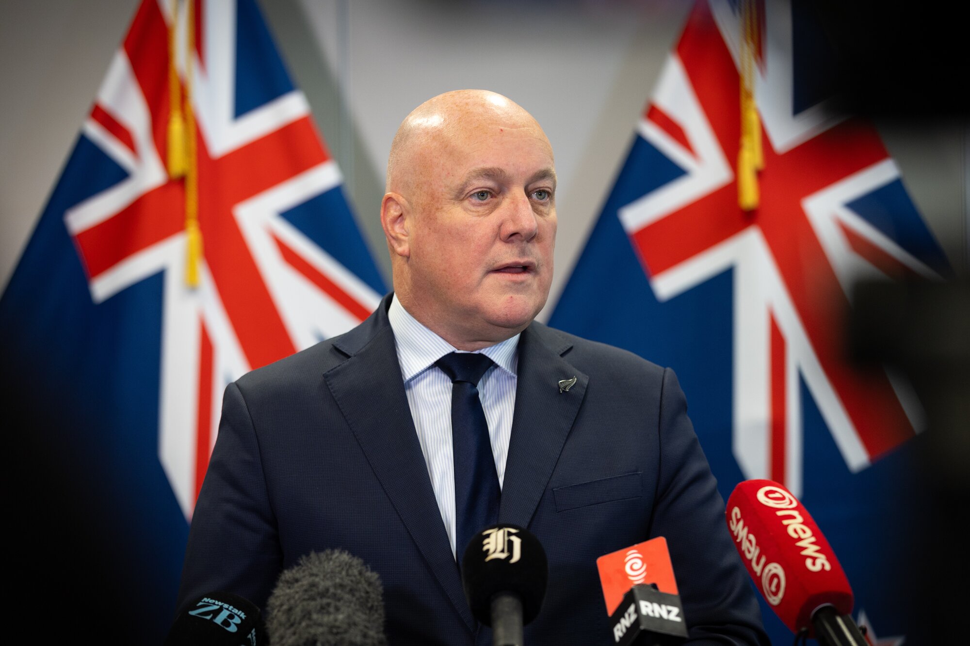 Prime Minister Christopher Luxon is exploring a new alliance. Photo / Sylvie Whinray 