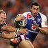 Ben Matulino is the hardest hitter in the Warriors. Photo / Getty Images