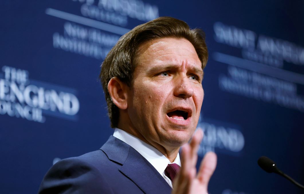 Florida Govenor Ron DeSantis is a contender to be the Republicans' presidential candidate next year. Photo / AP
