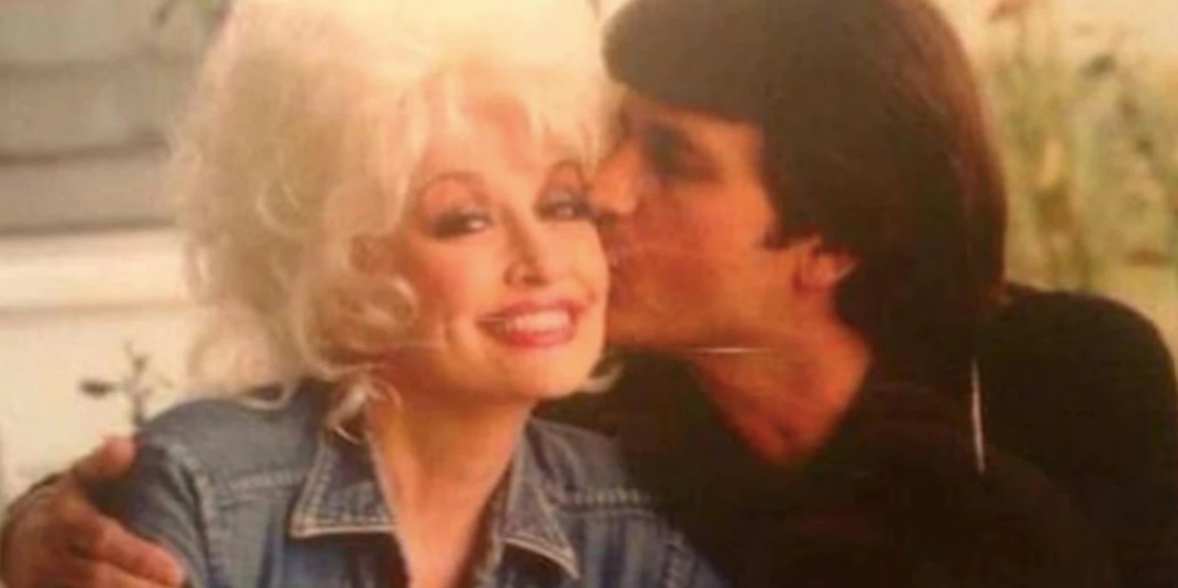 One of just a handful of photos of Dolly Parton and her husband that have been made public. 