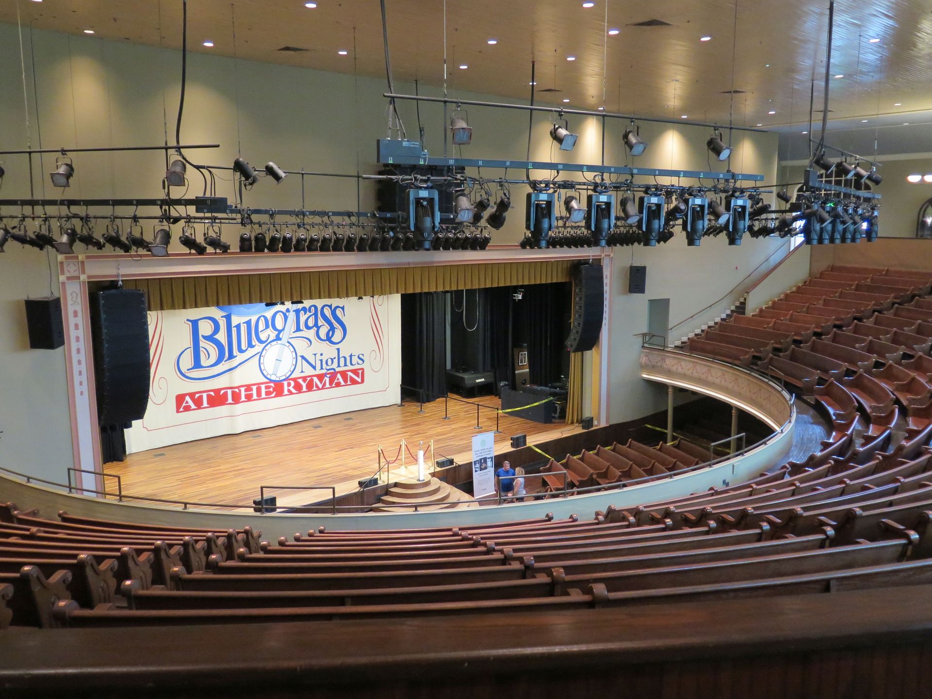 Ryman Auditorium.