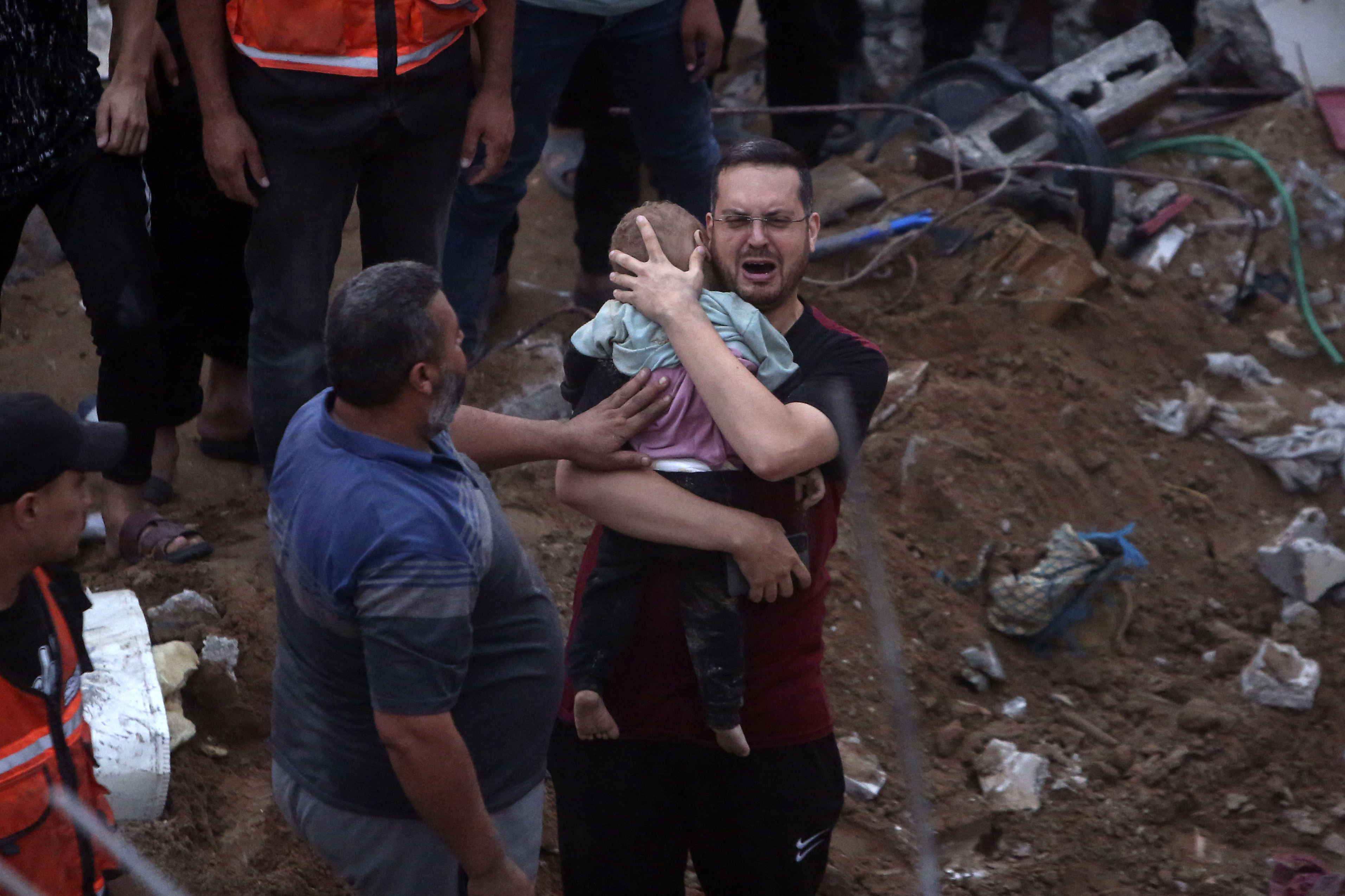 In just 25 days of war, more than 3600 Palestinian children have been killed in Gaza, according to Gaza's Hamas-run health ministry. Photo / AP