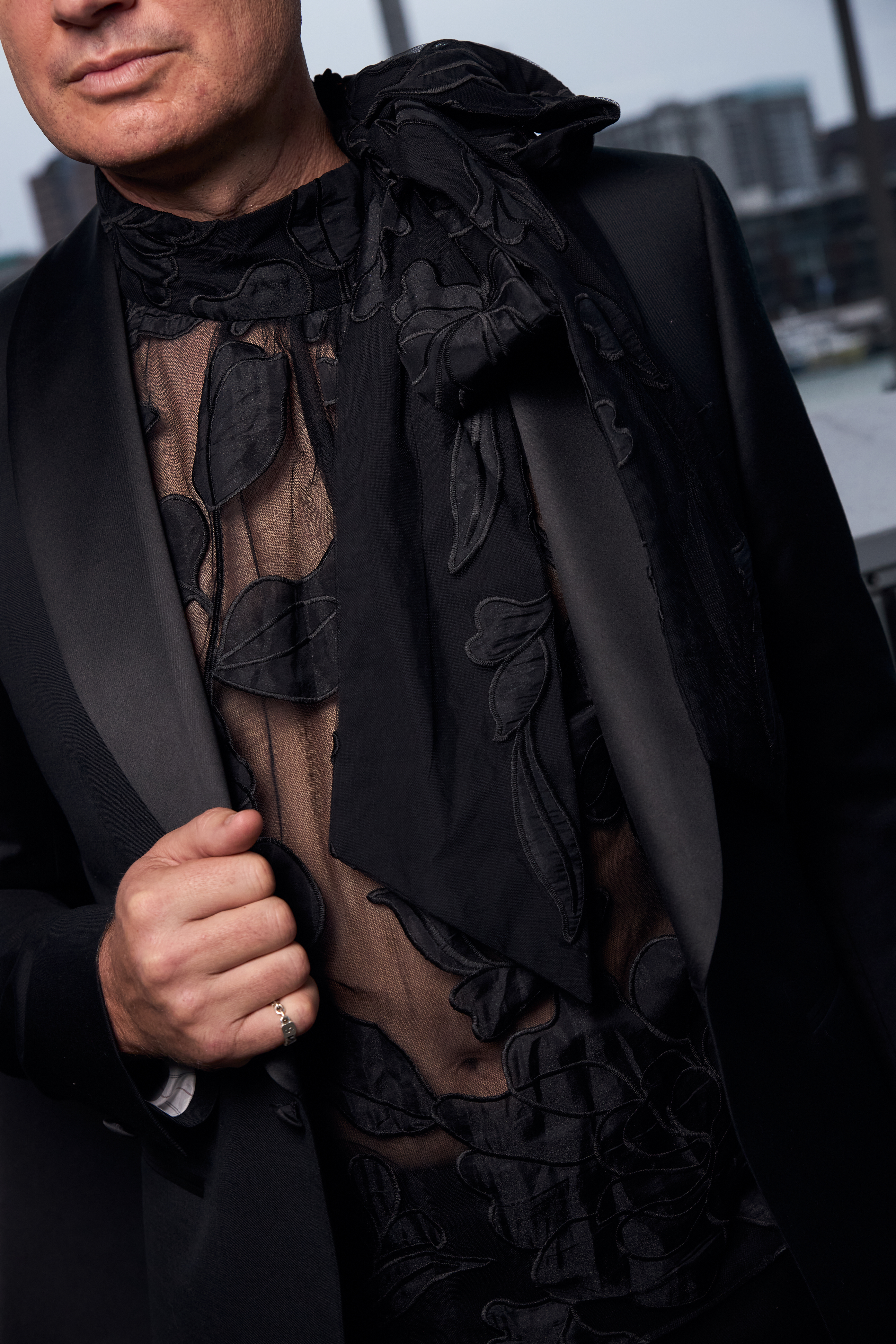 A close-up of the Trelise Cooper shirt. Photo / Katie Begbie