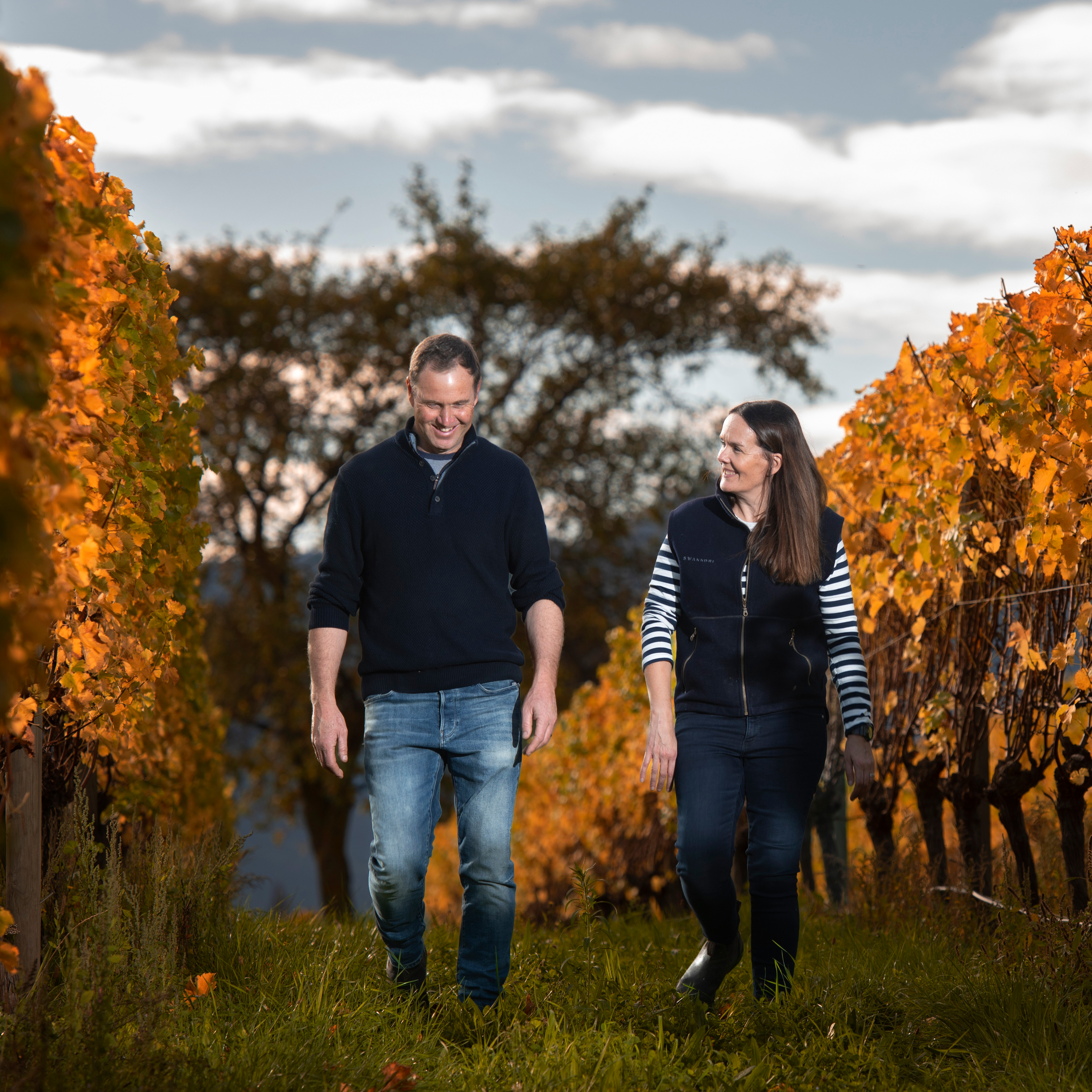 Jason and Anna Flowerday from Te Whare Ra.