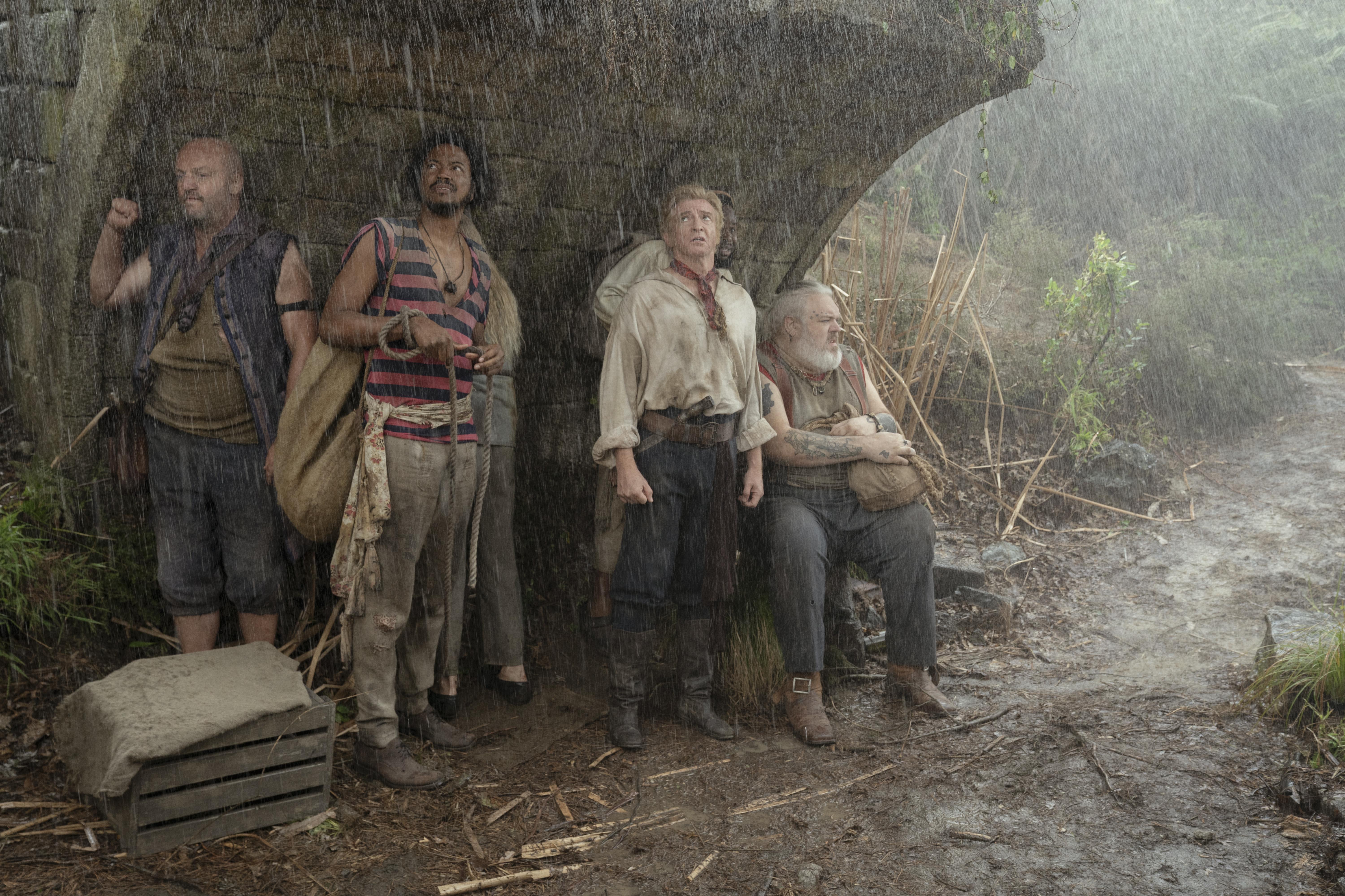 Some of the cast members of the second season of Our Flag Means Death. Photo / HBO Max