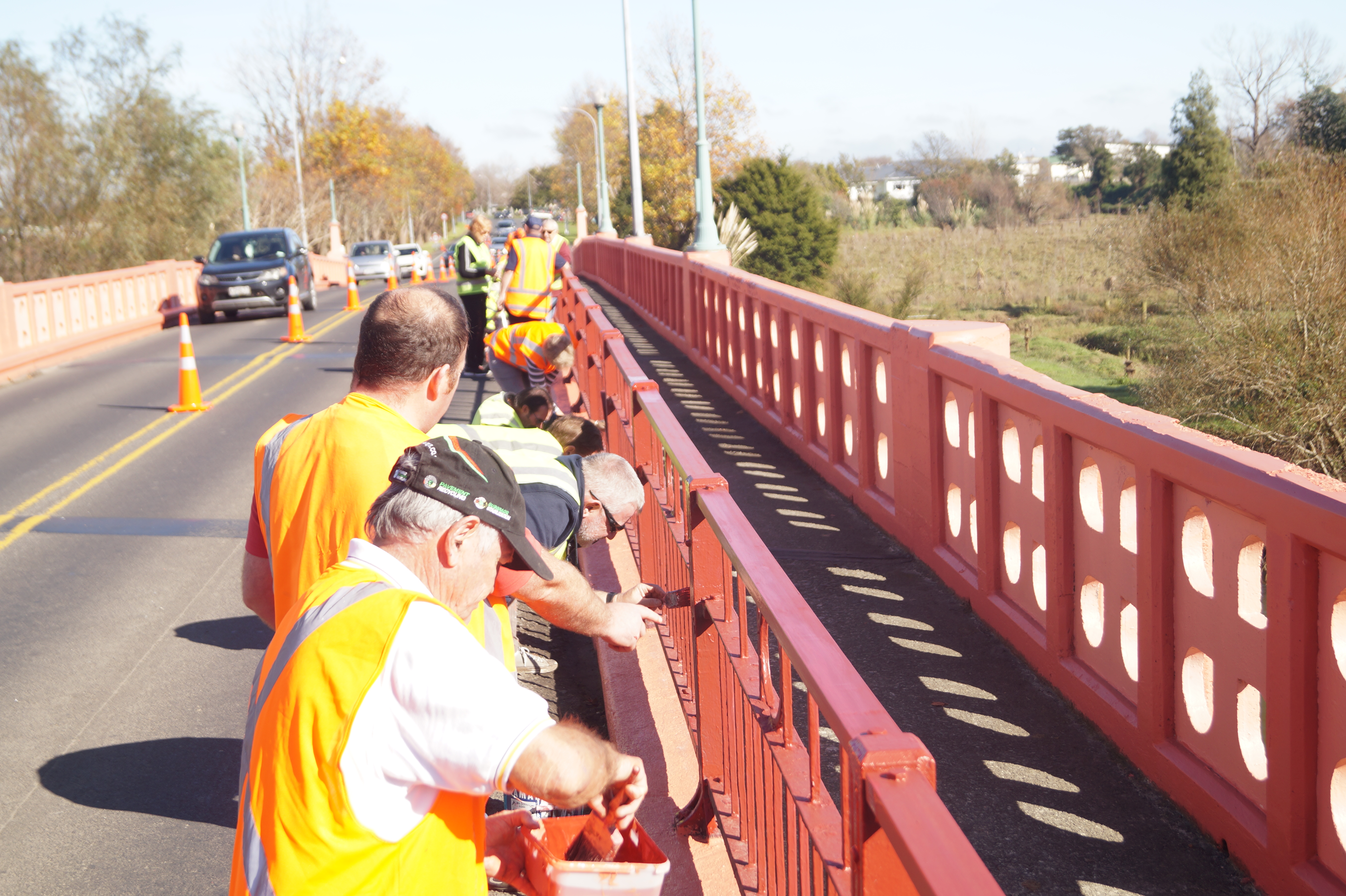 The recent Coulter Bridge re-vamp was a volunteer effort, just like in 1992. Photo / Danielle Zollickhofer