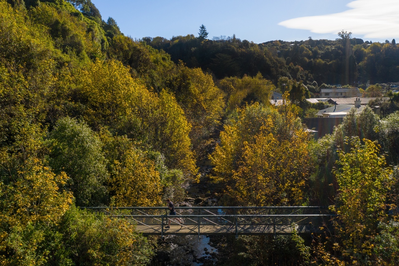 Dunedin's Leith Valley makes a glorious autumn getaway. Photo / Dunedin NZ