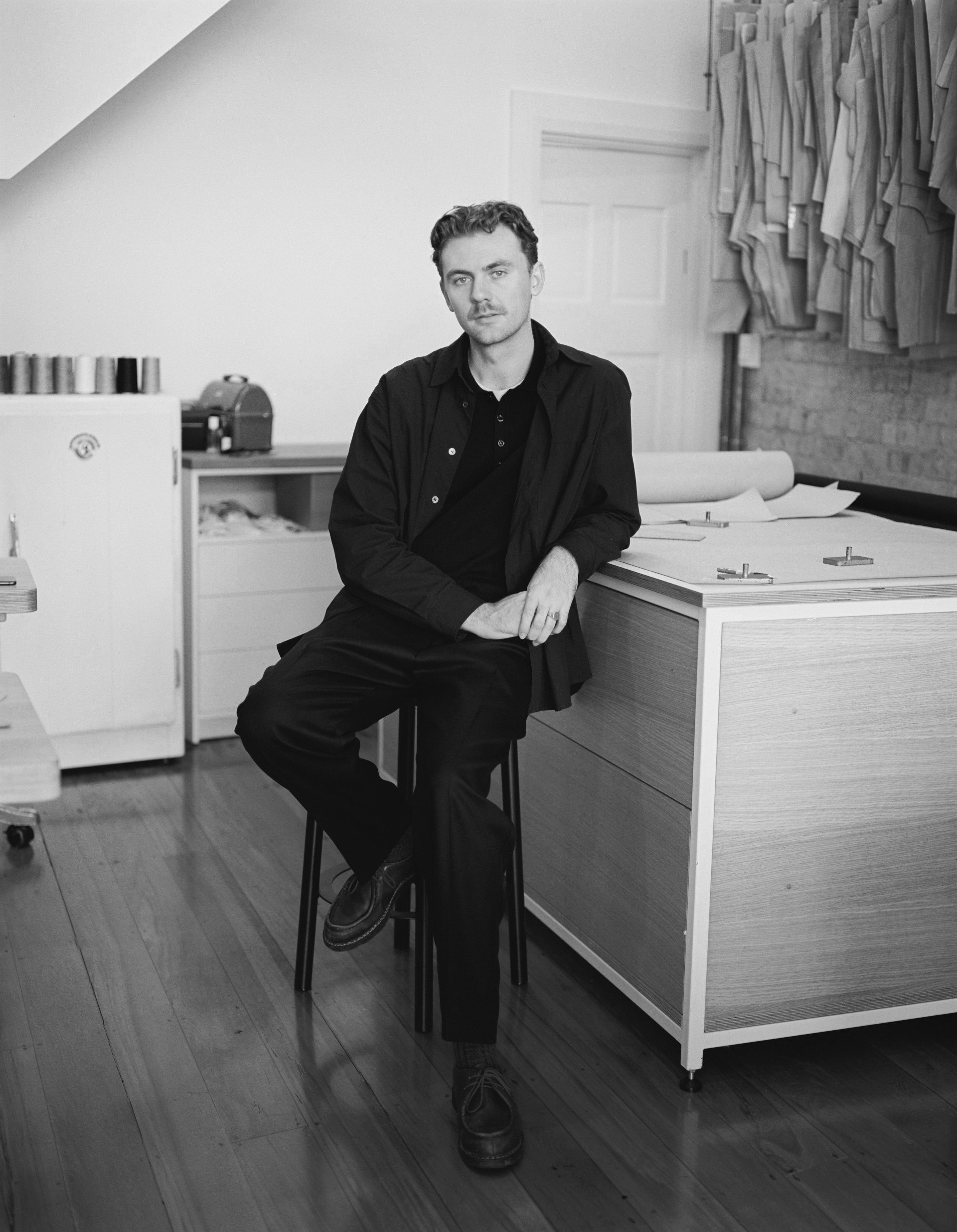 Thom Sussex in his Grey Lynn studio.