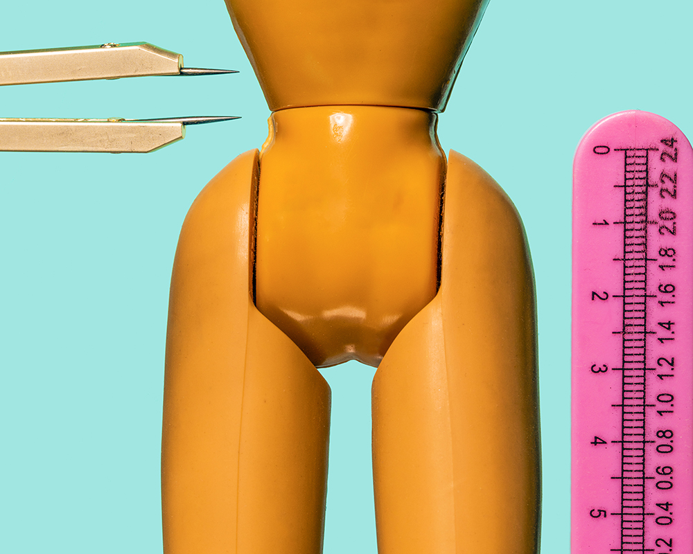 Is there anything more symbolic of all that is surreal about Barbie — the way the doll gave young women a twisted idea of the perfect body, the way she represented female reality distorted by male fantasy — than her measurements? Photo / Elizabeth Renstrom, The New York Times